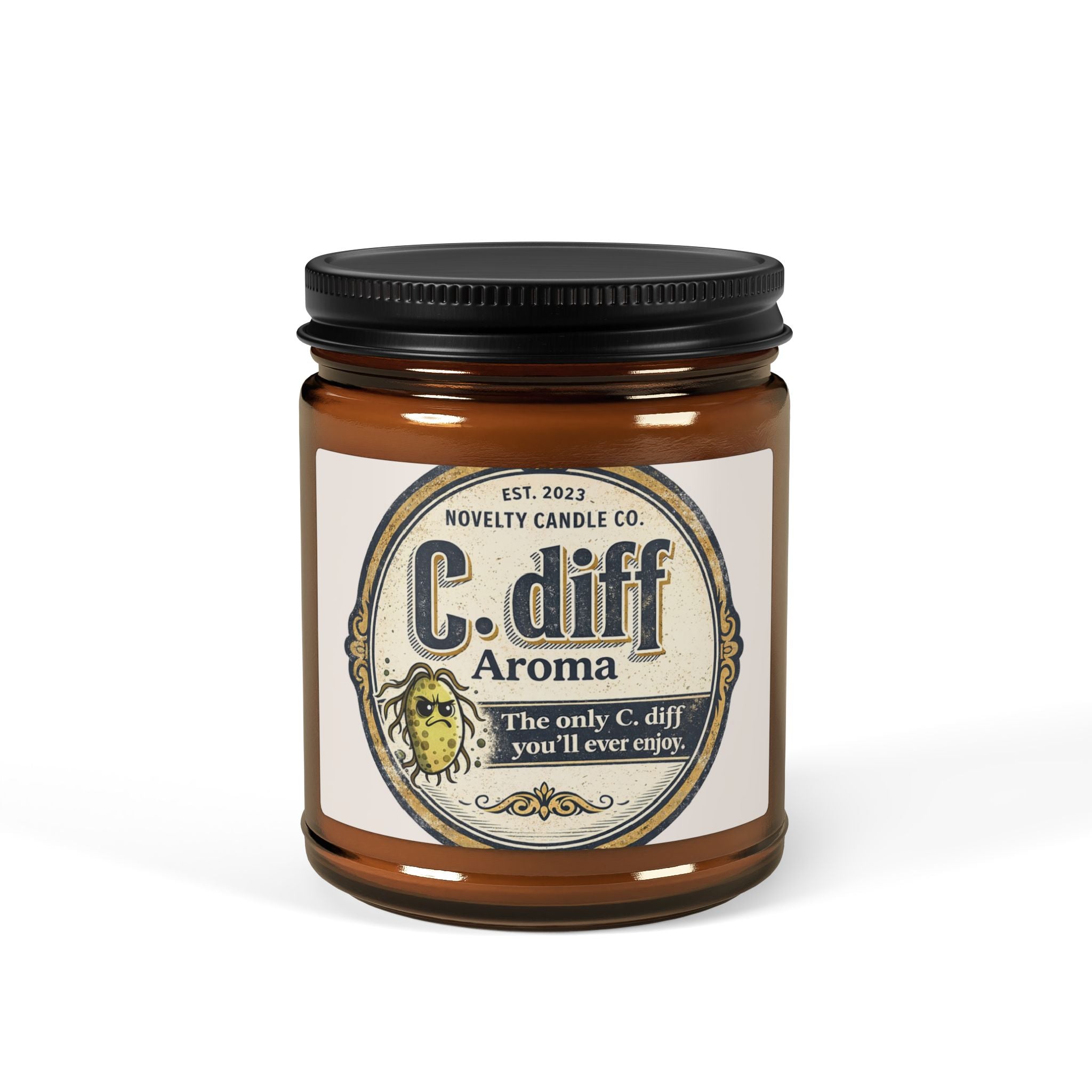 C. diff™ Candle – “The Only C. diff You’ll Ever Enjoy” | Lab Humor Gift