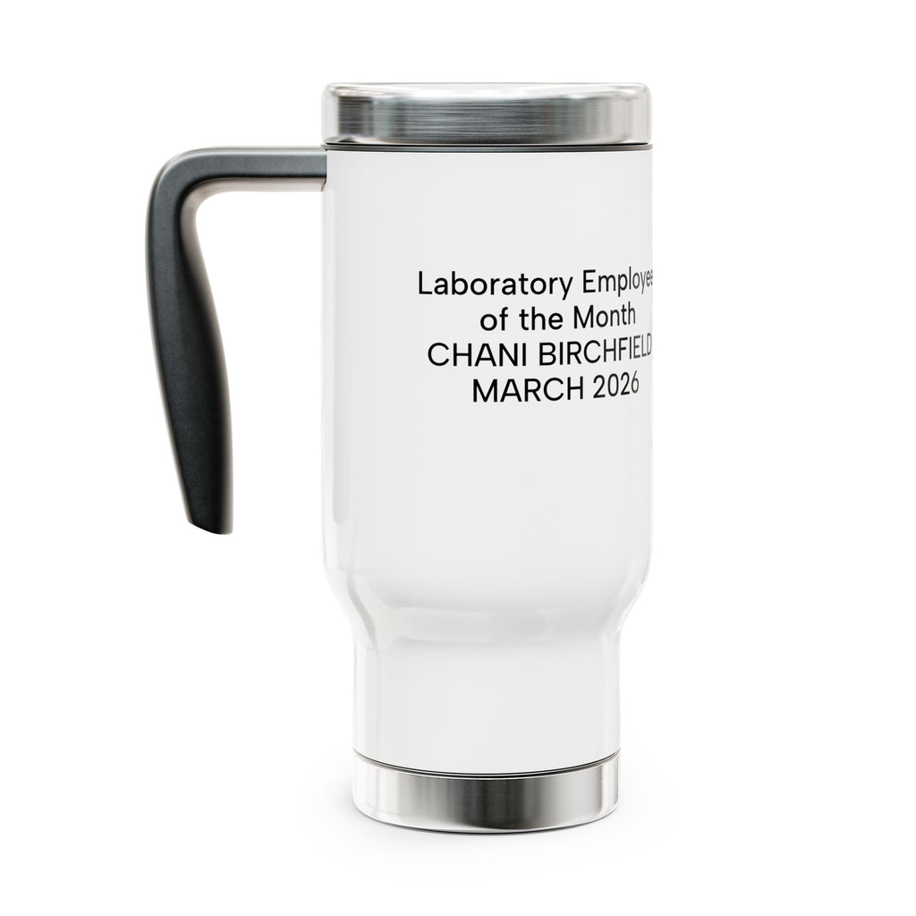 Marshall Health Network Rivers Health Laboratory Employee of the Month 14oz Stainless Travel Mug