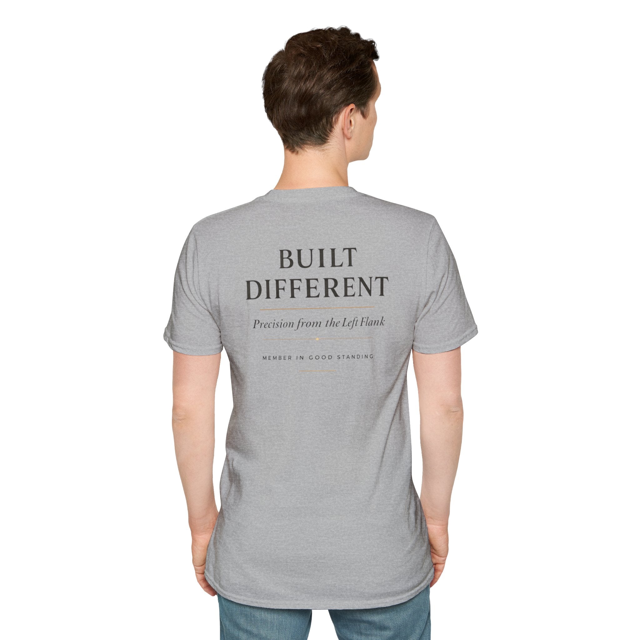 Southpaw Society “Built Different” T-Shirt — Left-Handed 10% Founding Edition Graphic Tee