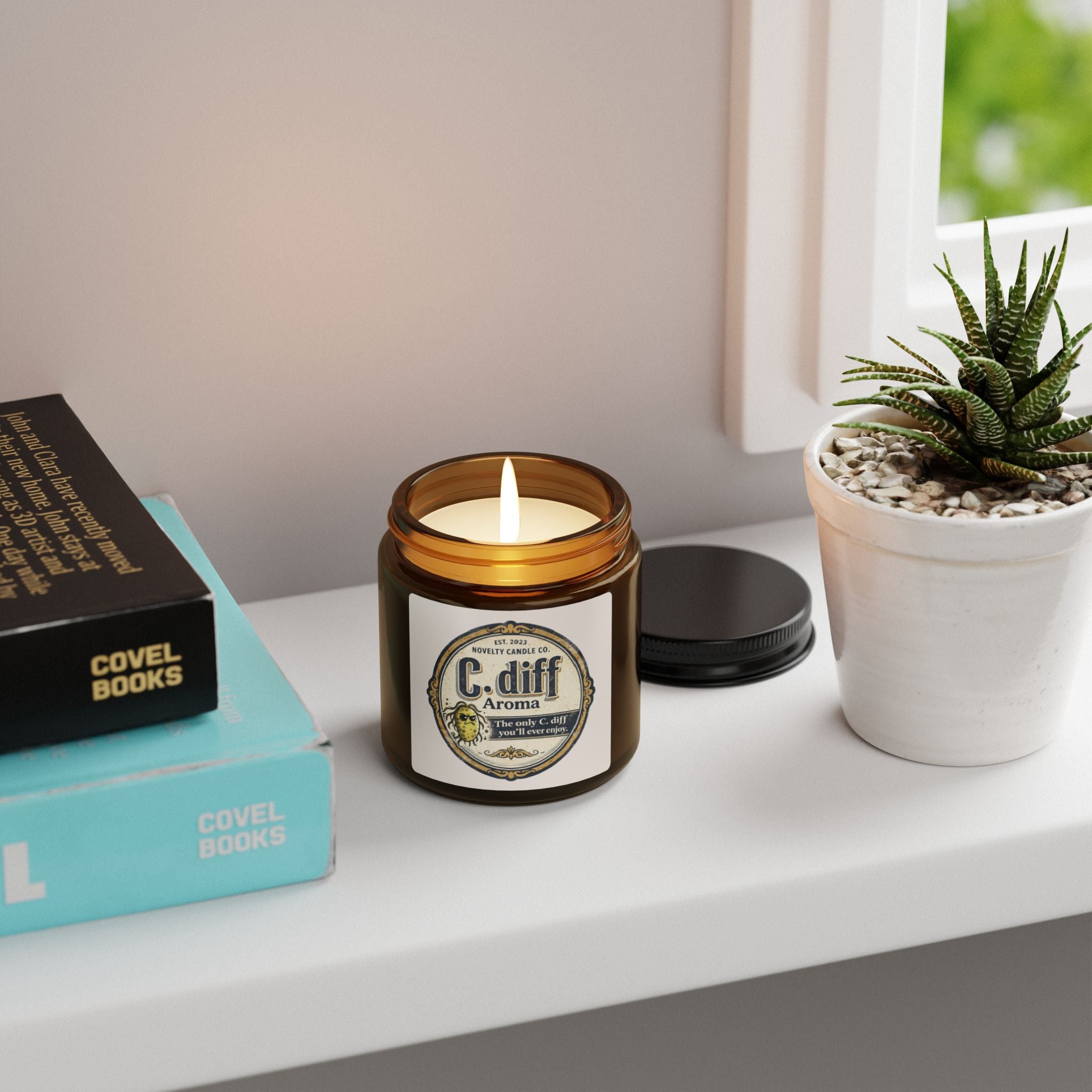 C. diff™ Candle – “The Only C. diff You’ll Ever Enjoy” | Lab Humor Gift