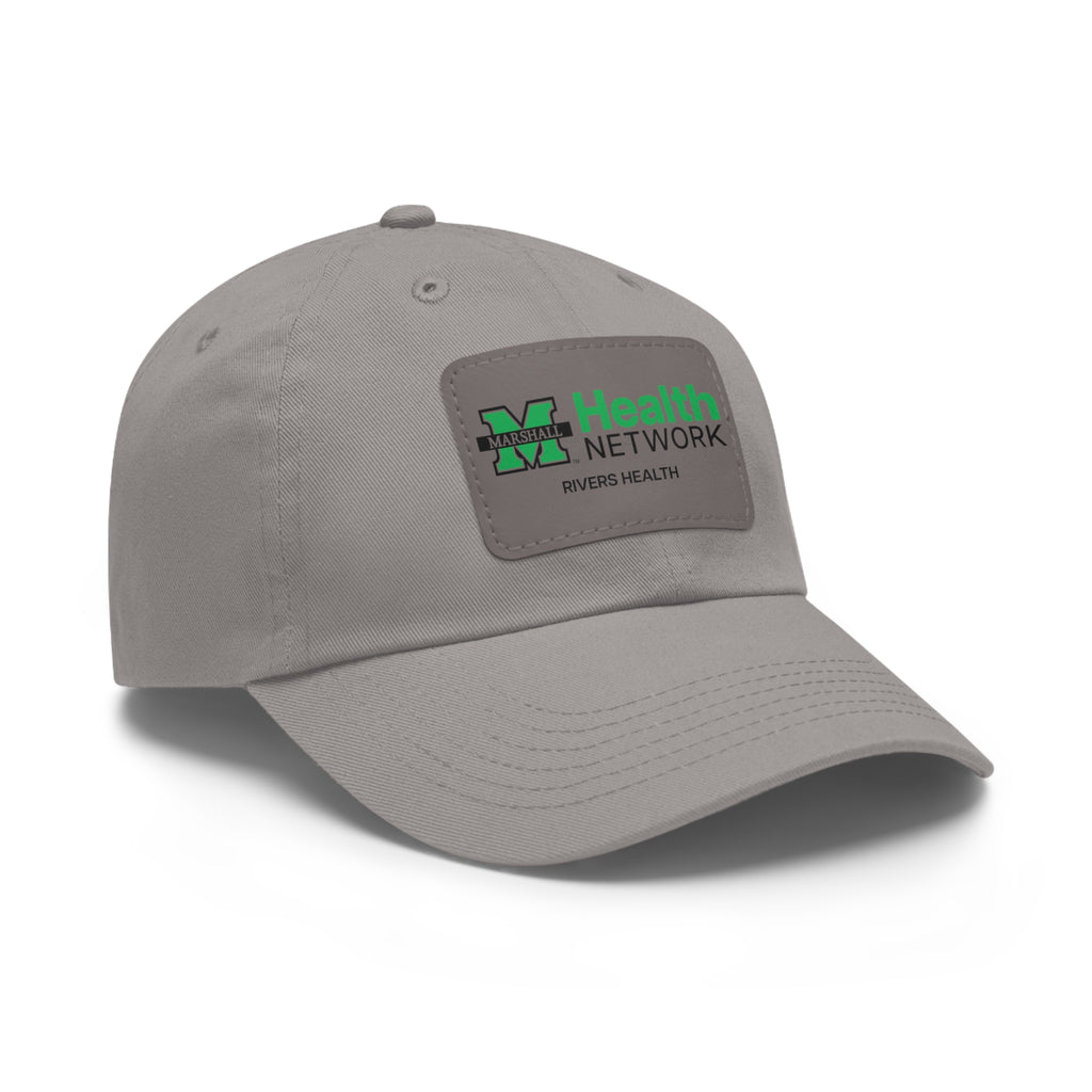 Marshall Health Network Rivers Health Laboratory Employee of the Month Dad Hat with Leather Patch