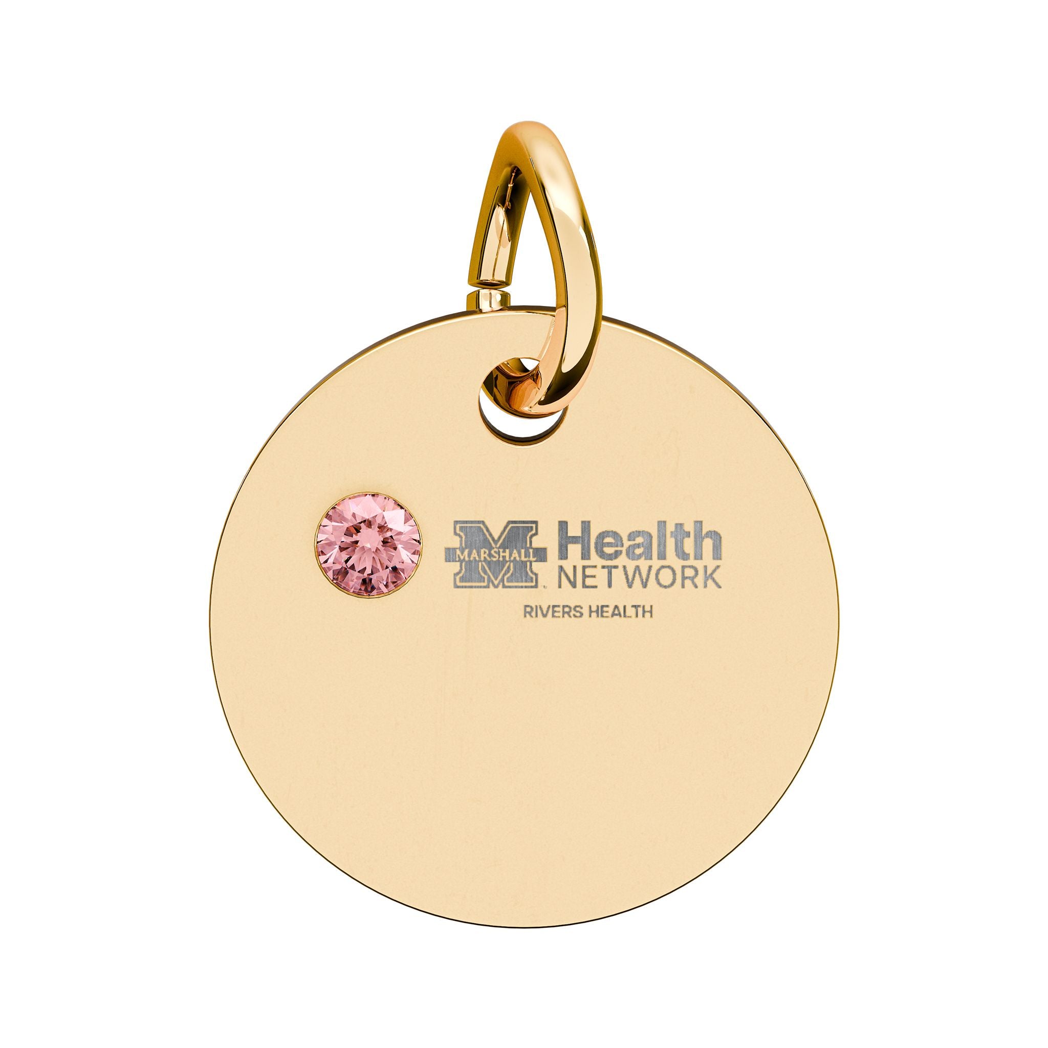 Marshall Health Network Rivers Health Laboratory Employee of the Month Birthstone Charm