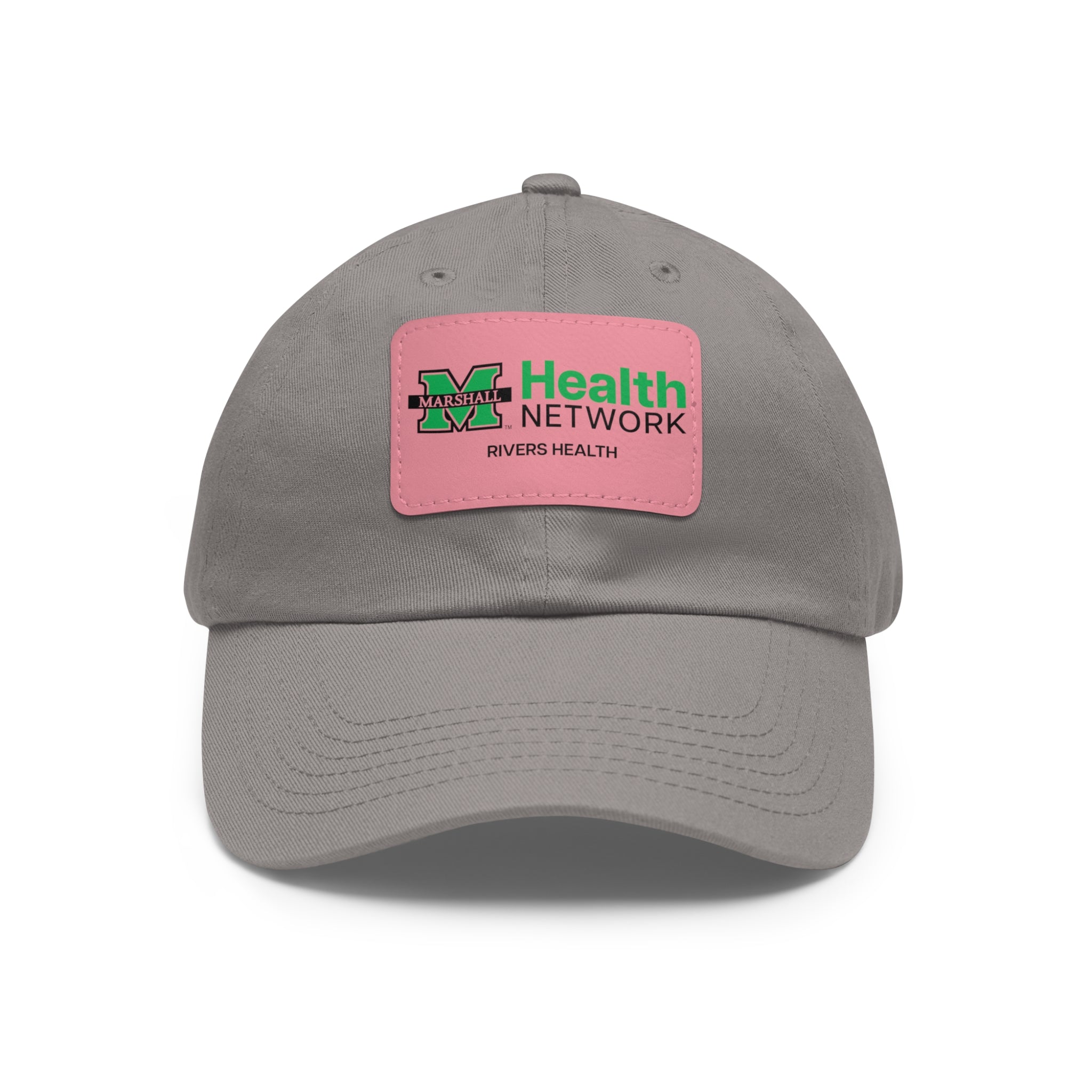 Marshall Health Network Rivers Health Laboratory Employee of the Month Dad Hat with Leather Patch