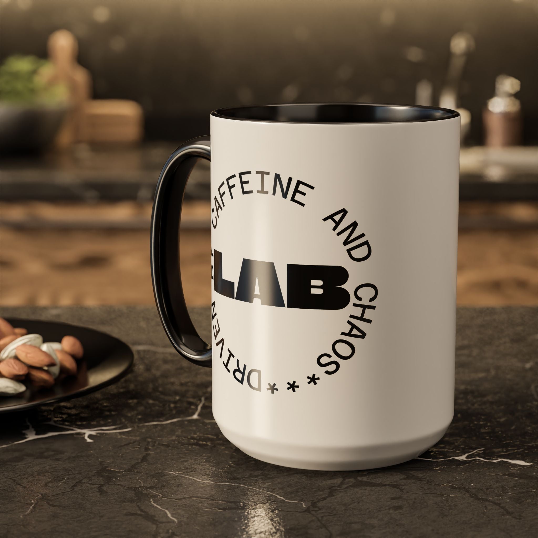 Microscope Coffee Mug — Cute Scientist Lab Drinkware (11oz & 15oz)