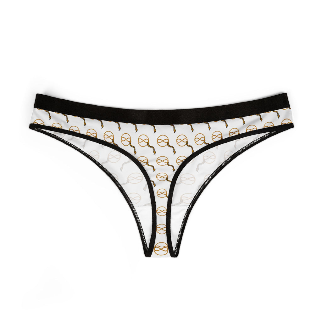 Joven Fusion™ Emblem Thong – Women’s Soft Stretch Panty with Signature Print