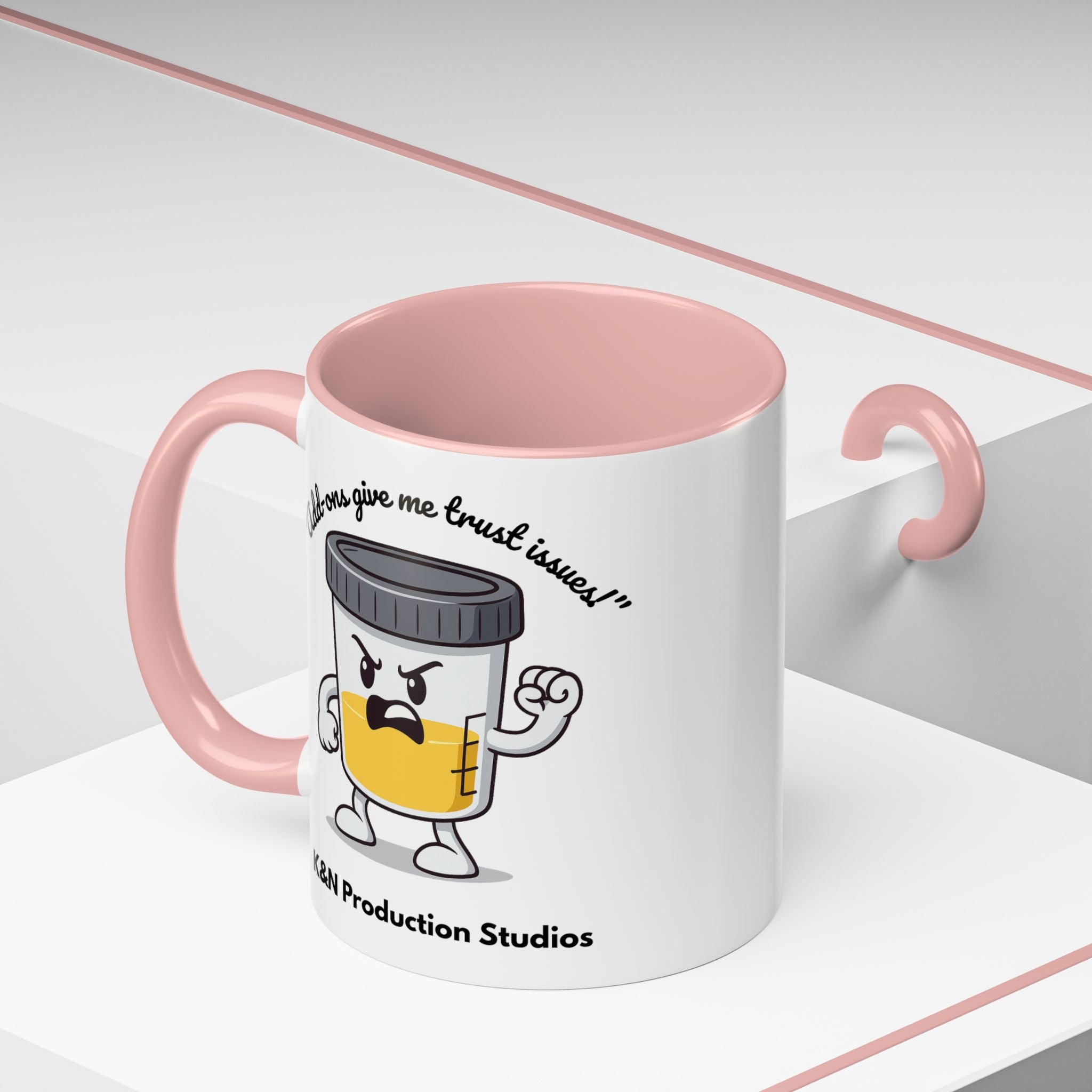 Max™ Double-Sided Specimen Cup Mug – “Add-Ons” Lab Humor by Lab Legends™