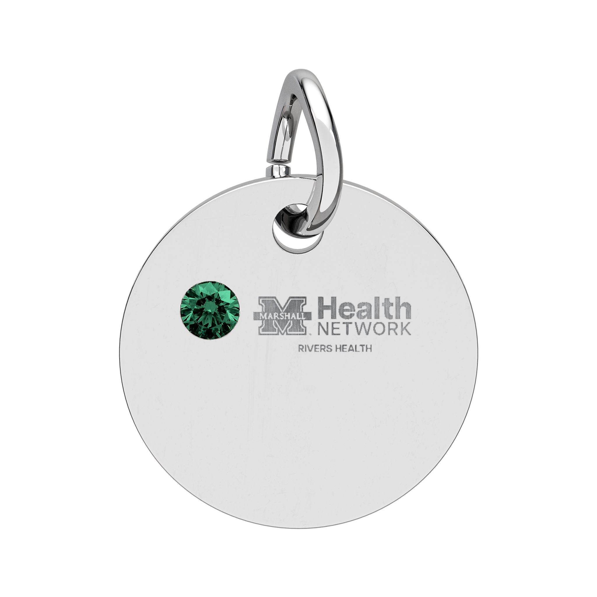 Marshall Health Network Rivers Health Laboratory Employee of the Month Birthstone Charm