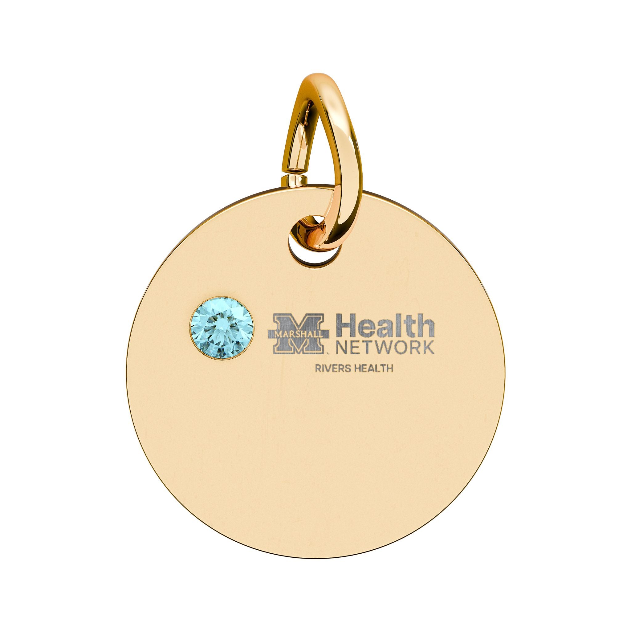 Marshall Health Network Rivers Health Laboratory Employee of the Month Birthstone Charm