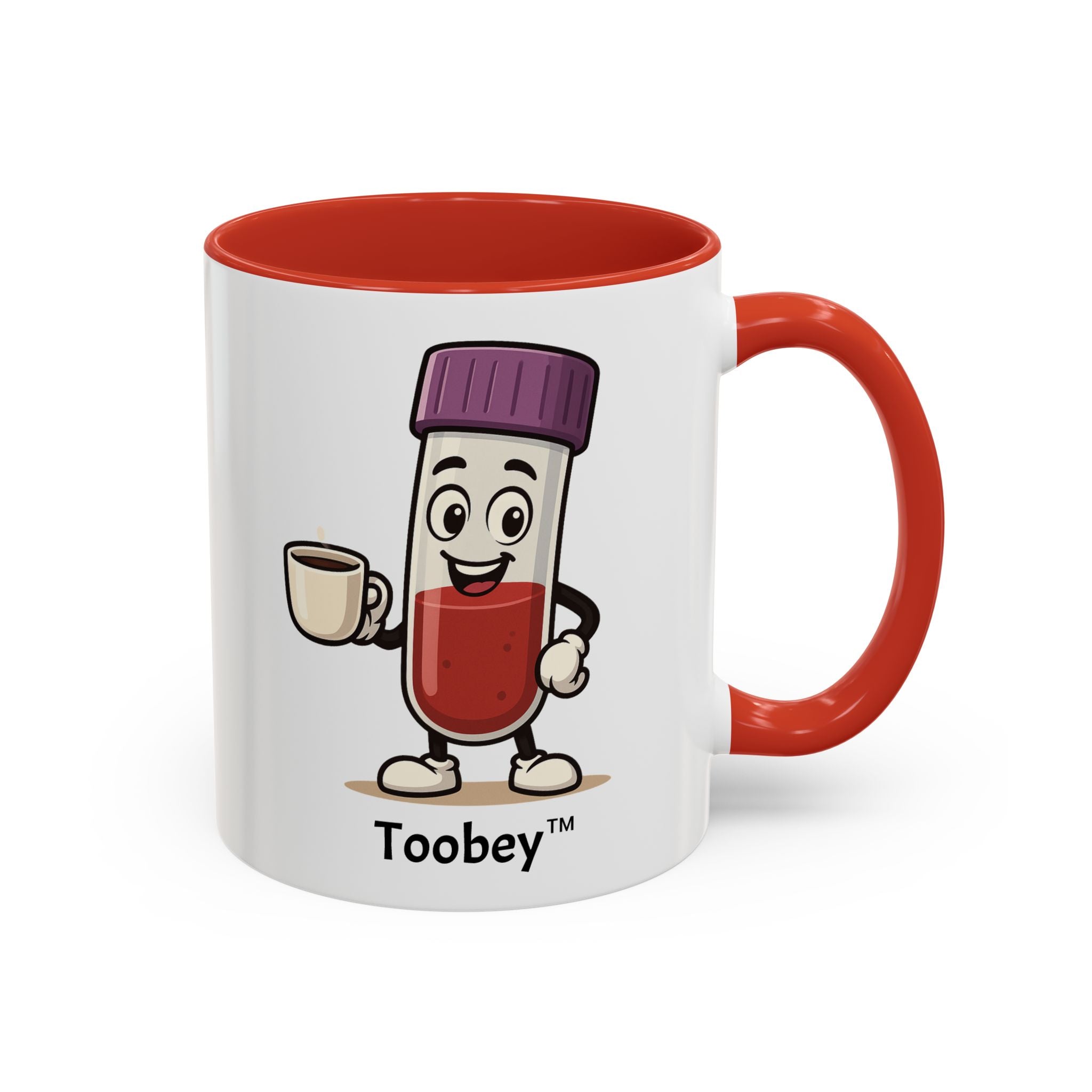 Toobey™ “Here for the Results and Drama” Mug – Customizable Lab Humor Cup by K&N Production Studios