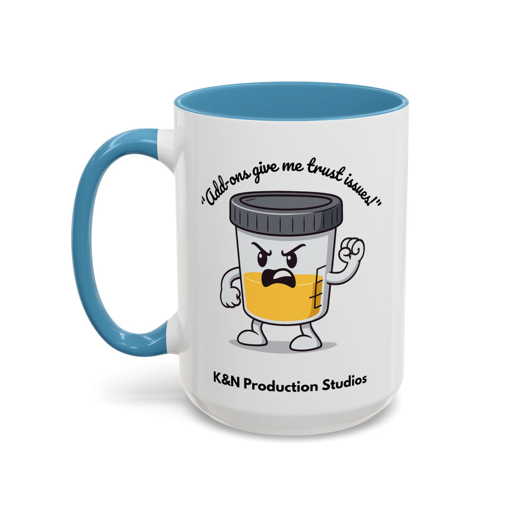 Max™ Double-Sided Specimen Cup Mug – “Add-Ons” Lab Humor by Lab Legends™