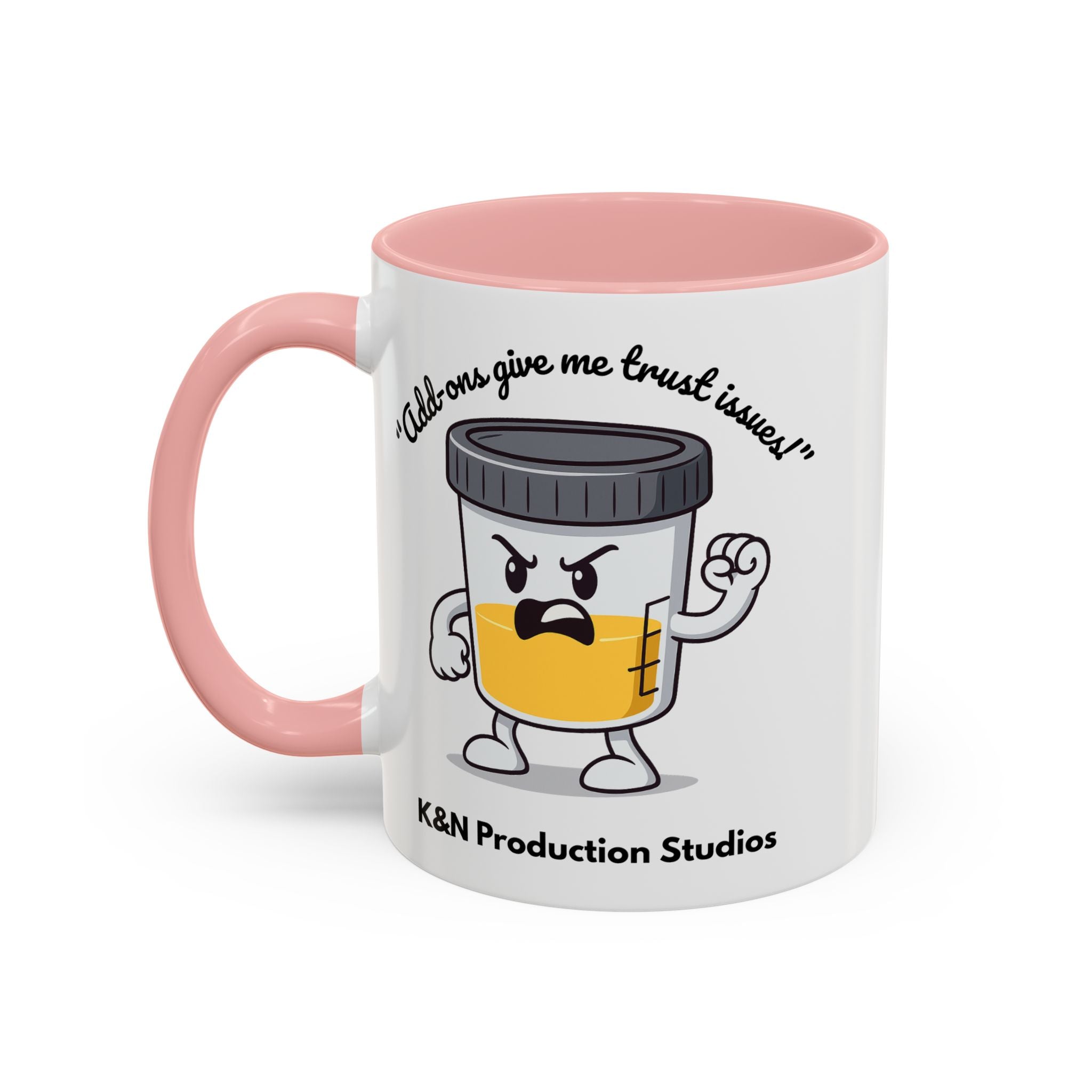Max™ Double-Sided Specimen Cup Mug – “Add-Ons” Lab Humor by Lab Legends™