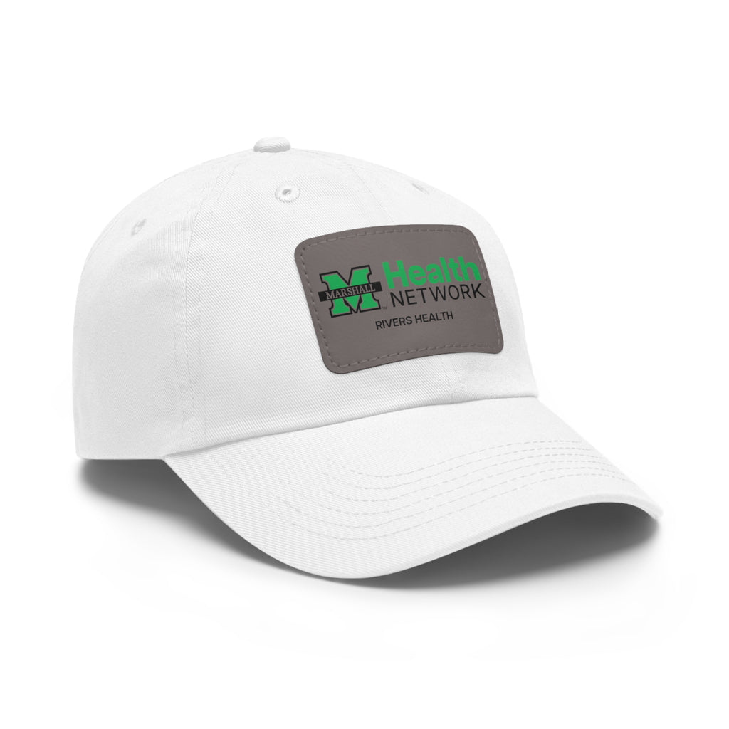 Marshall Health Network Rivers Health Laboratory Employee of the Month Dad Hat with Leather Patch