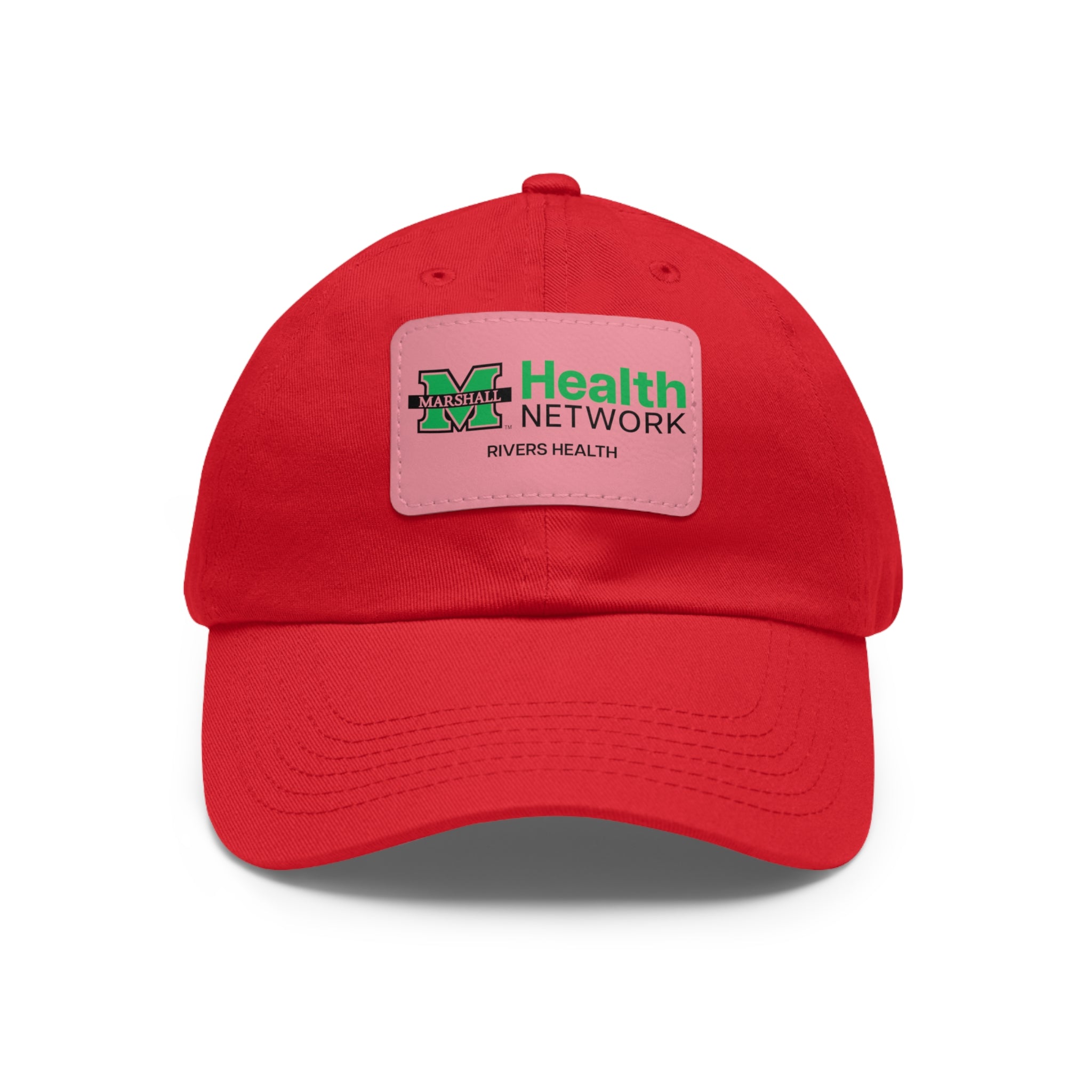 Marshall Health Network Rivers Health Laboratory Employee of the Month Dad Hat with Leather Patch