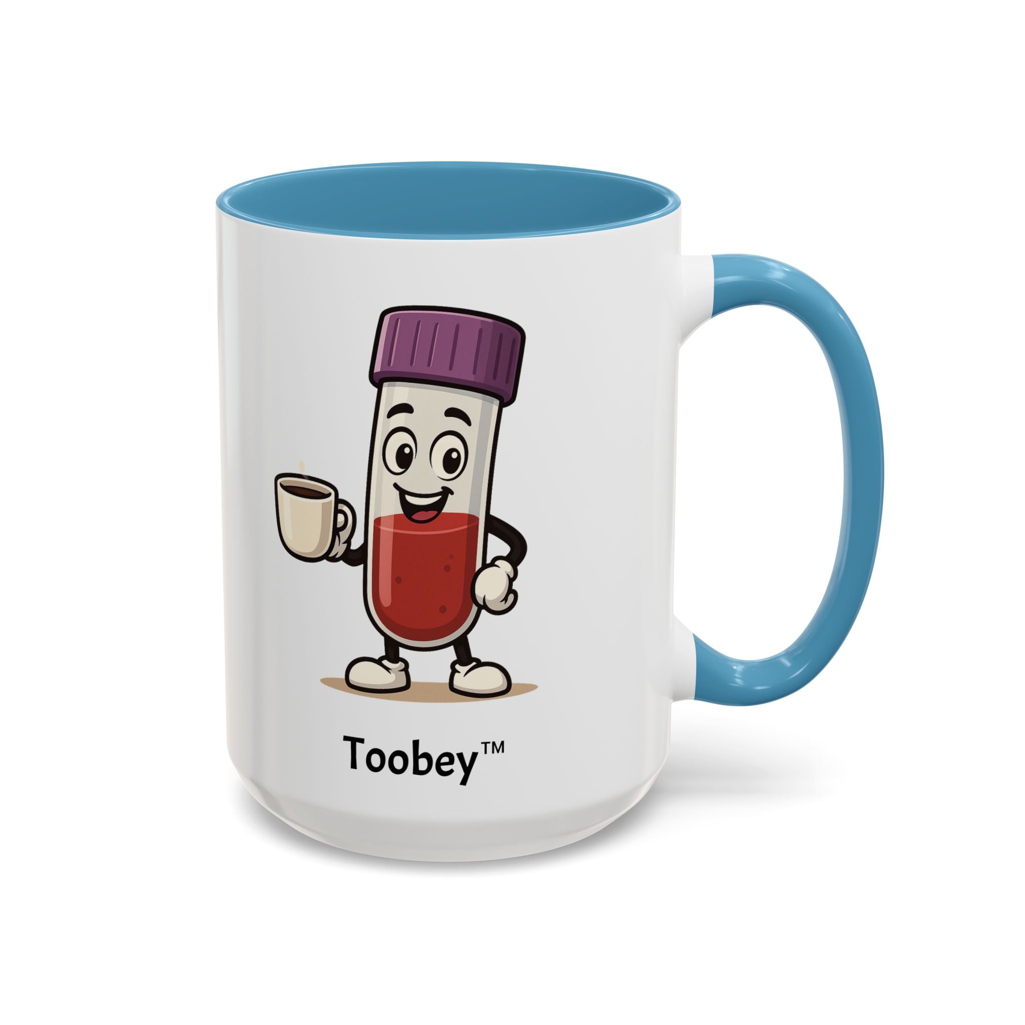 Toobey™ “Here for the Results and Drama” Mug – Customizable Lab Humor Cup by K&N Production Studios