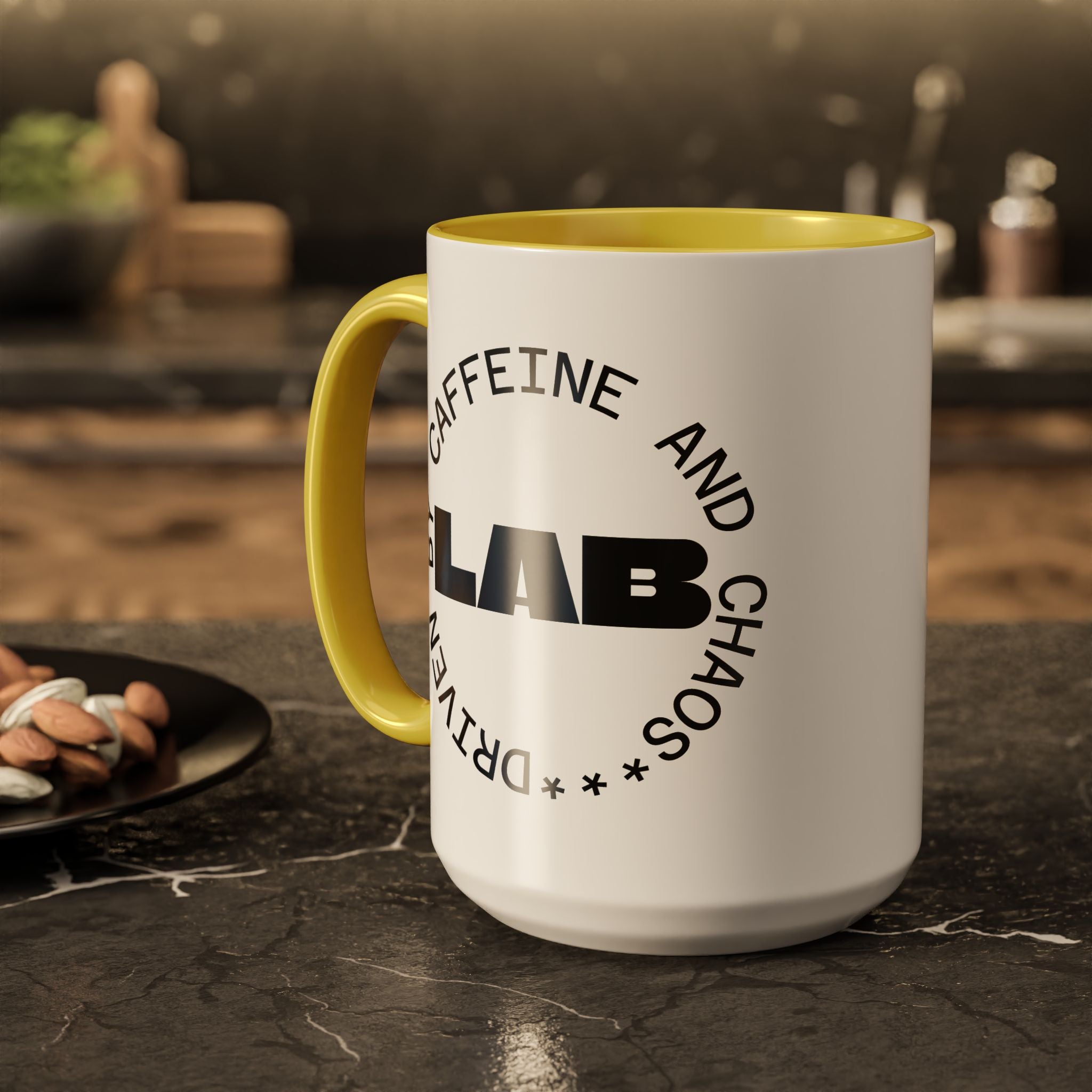 Microscope Coffee Mug — Cute Scientist Lab Drinkware (11oz & 15oz)