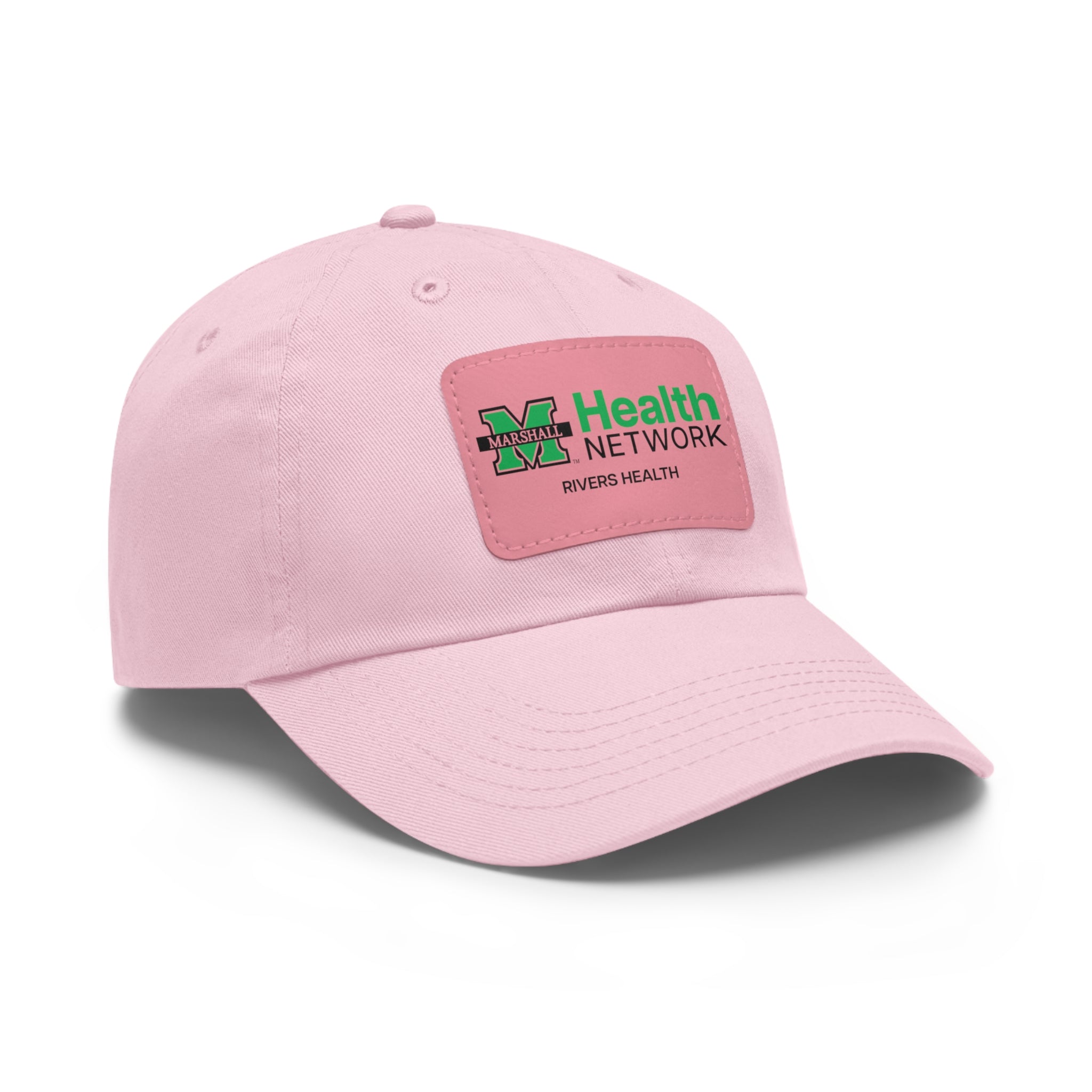 Marshall Health Network Rivers Health Laboratory Employee of the Month Dad Hat with Leather Patch