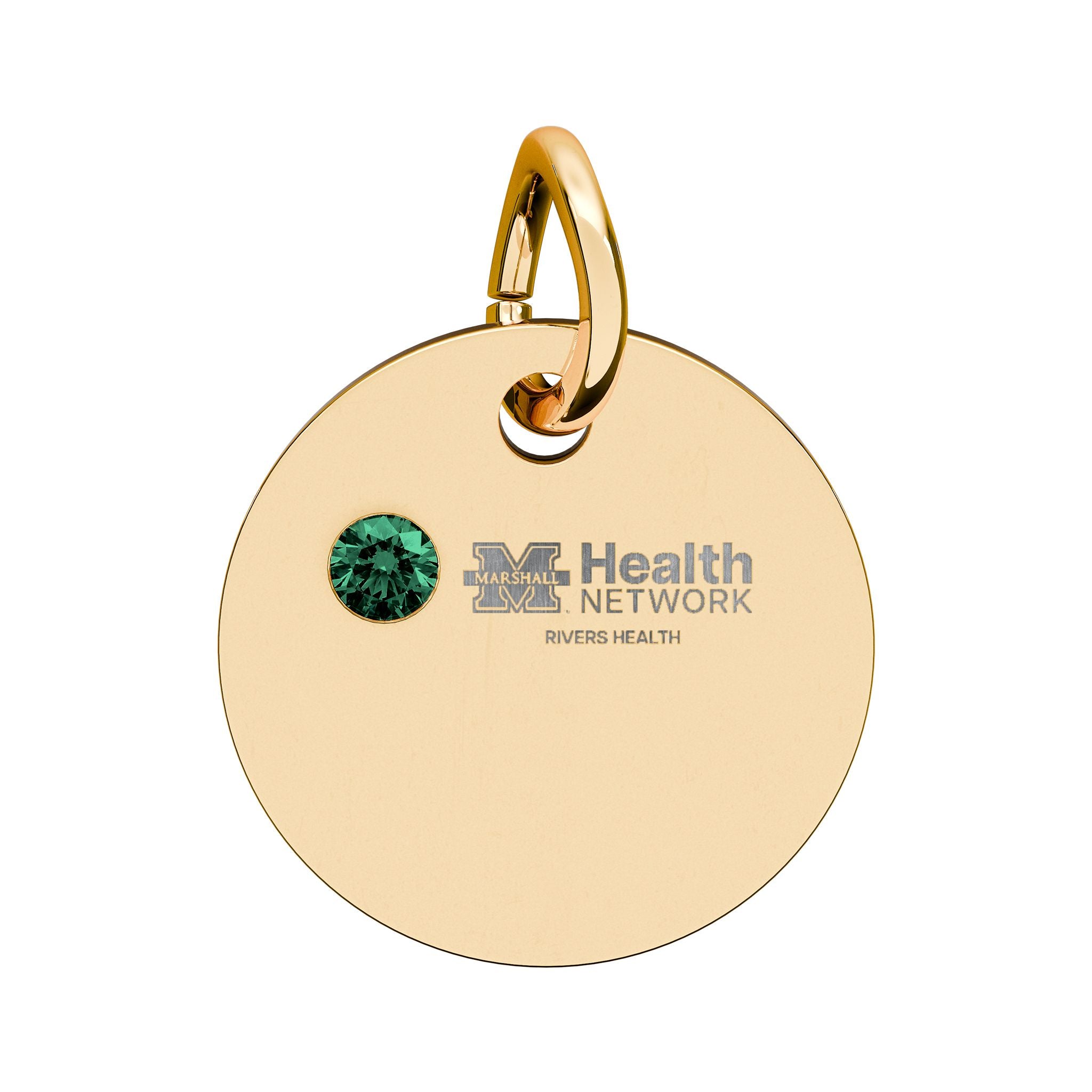Marshall Health Network Rivers Health Laboratory Employee of the Month Birthstone Charm
