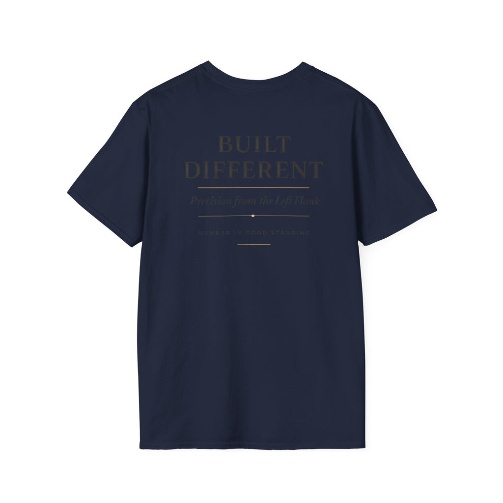 Southpaw Society “Built Different” T-Shirt — Left-Handed 10% Founding Edition Graphic Tee