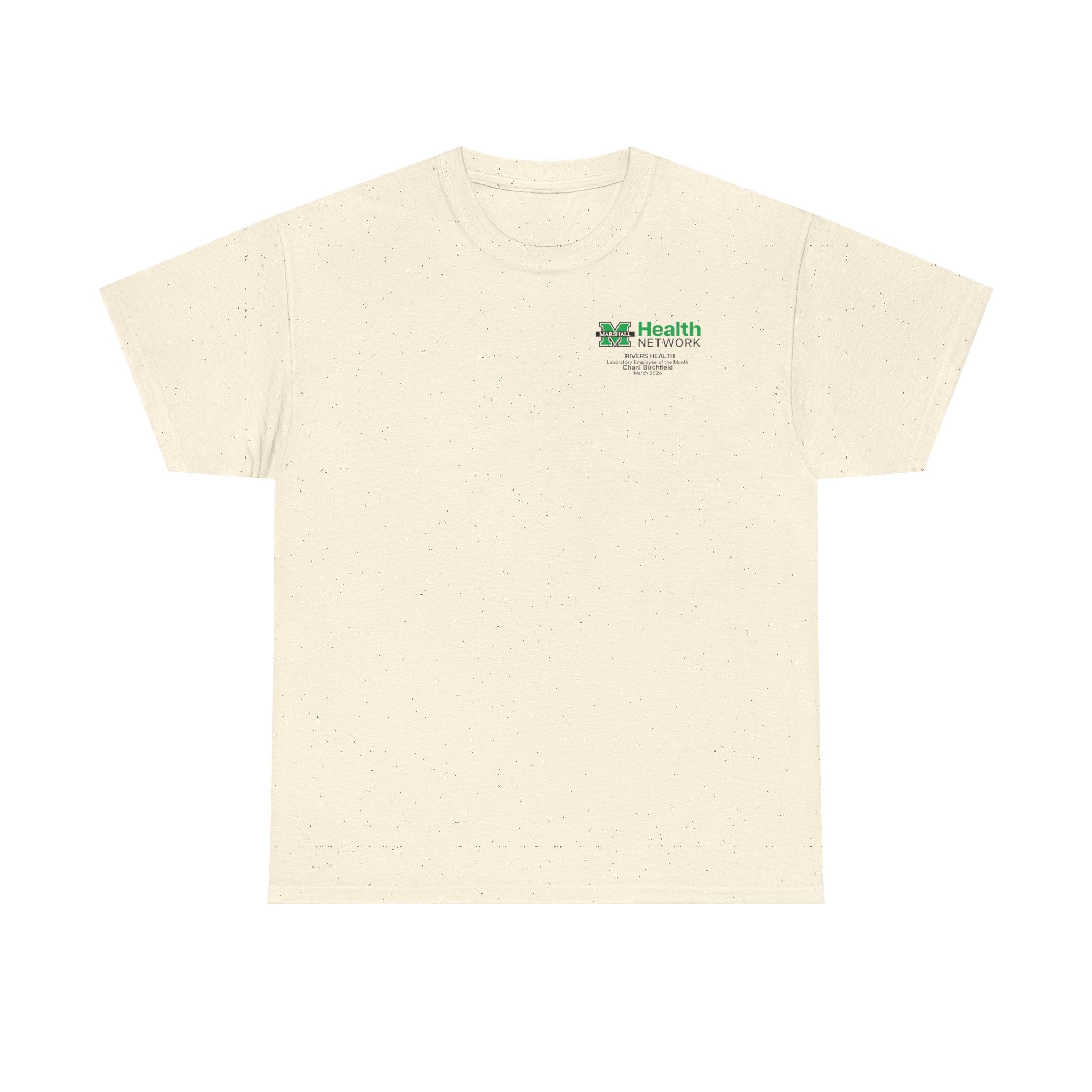 Marshall Health Network Rivers Health Laboratory Employee of the Month Classic Cotton T-Shirt