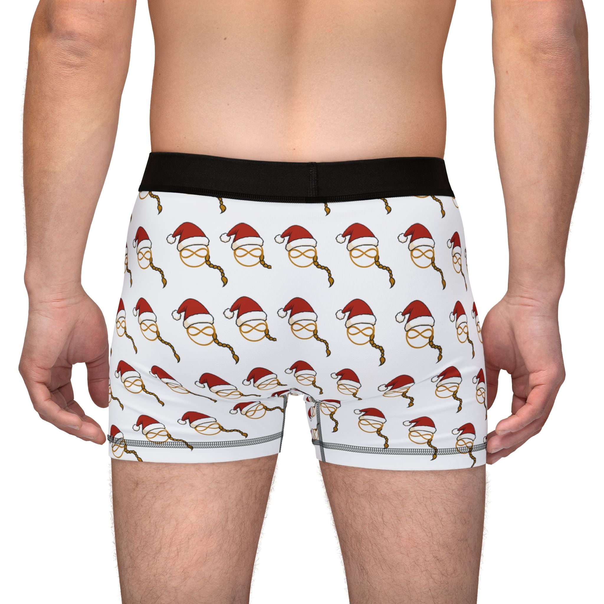 Joven Fusion™ Men's Boxer Briefs – Santa Infinity Holiday Edition