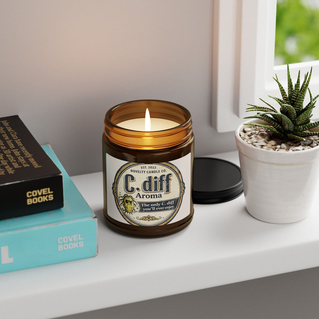 C. diff™ Candle – “The Only C. diff You’ll Ever Enjoy” | Lab Humor Gift