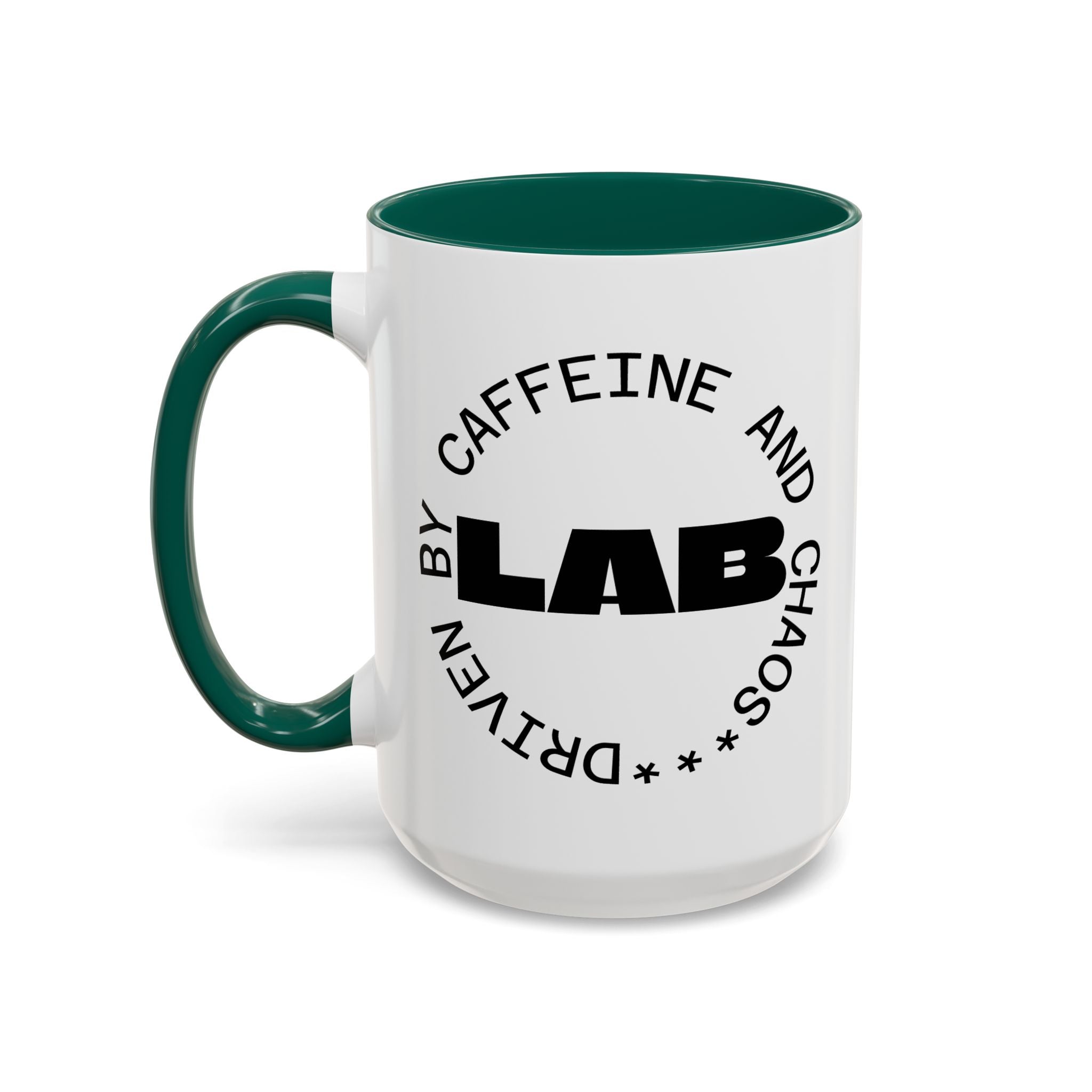 Microscope Coffee Mug — Cute Scientist Lab Drinkware (11oz & 15oz)
