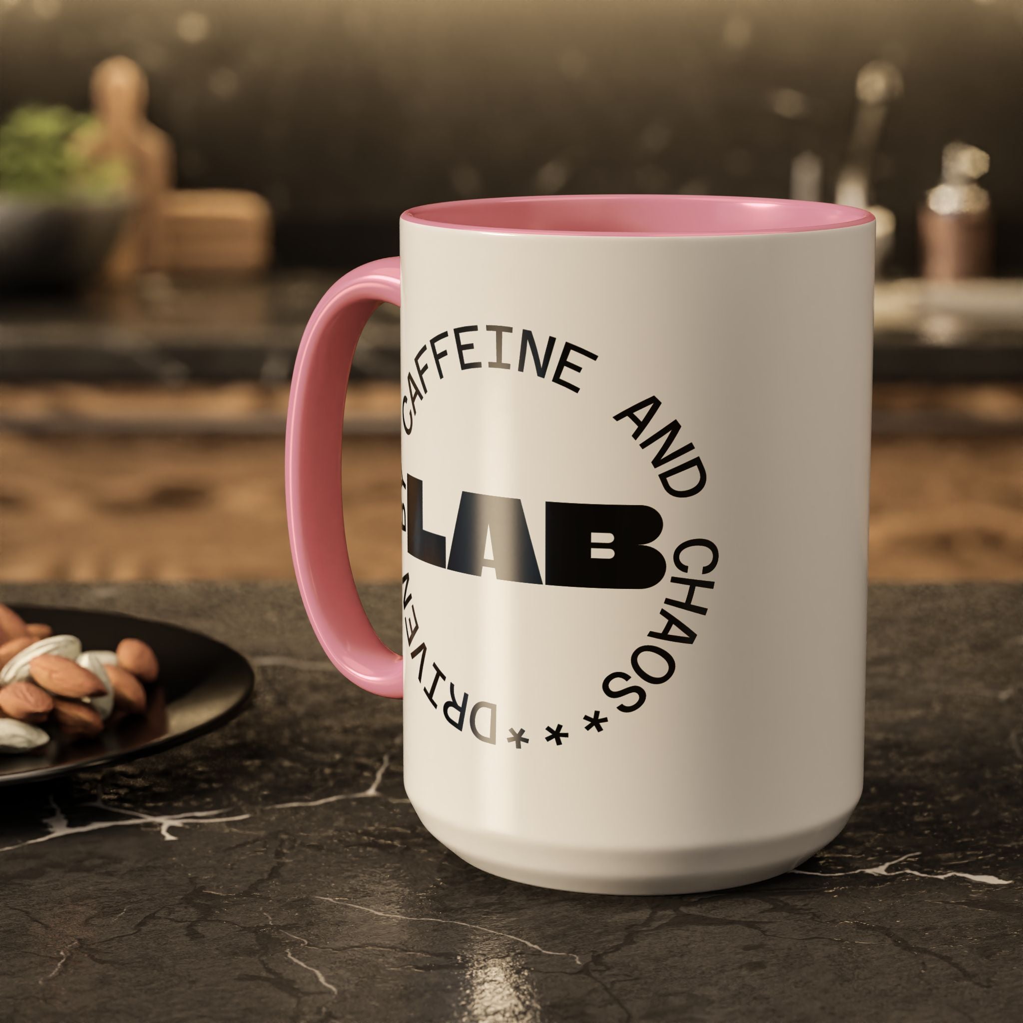 Microscope Coffee Mug — Cute Scientist Lab Drinkware (11oz & 15oz)