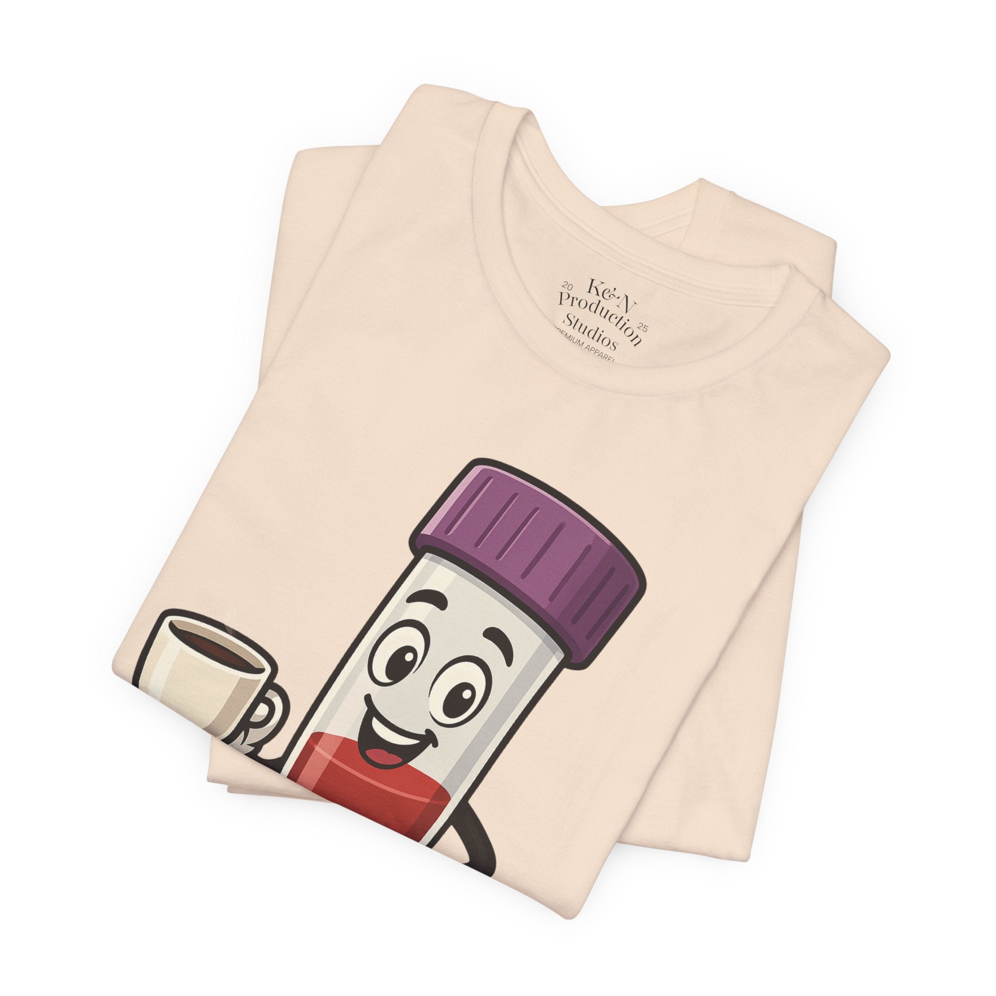 Lab Legends™ Toobey “Here for the Results and Cause Some Drama” Tee – Customizable Healthcare Humor Shirt