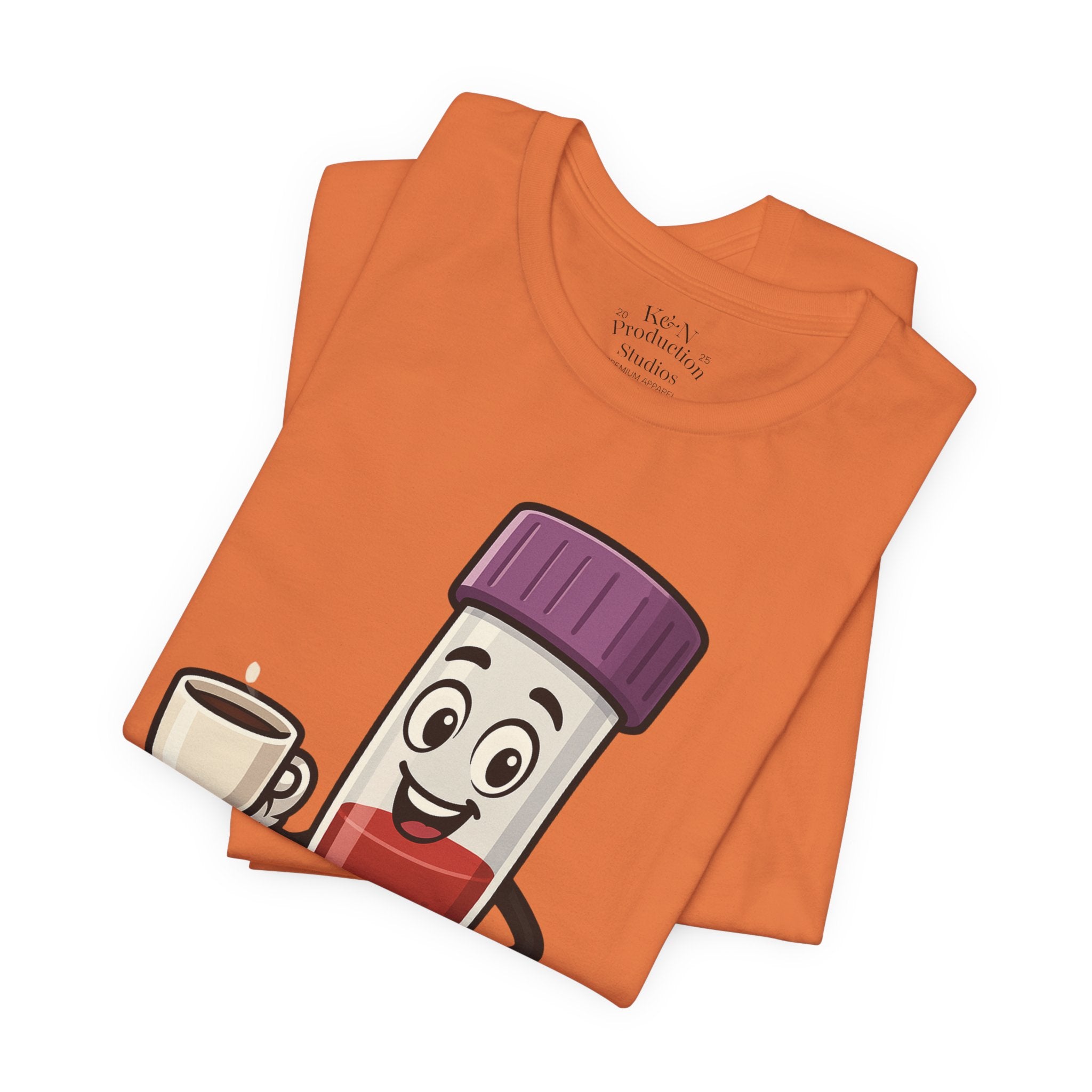 Lab Legends™ Toobey “Here for the Results and Cause Some Drama” Tee – Customizable Healthcare Humor Shirt