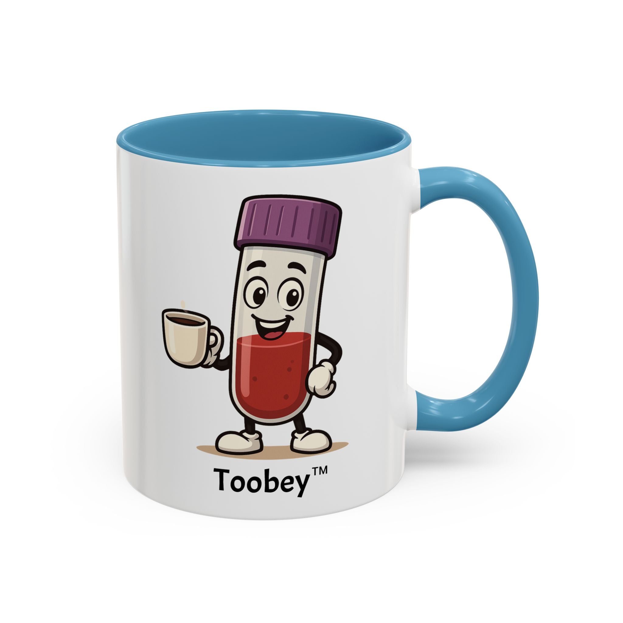 Toobey™ “Here for the Results and Drama” Mug – Customizable Lab Humor Cup by K&N Production Studios