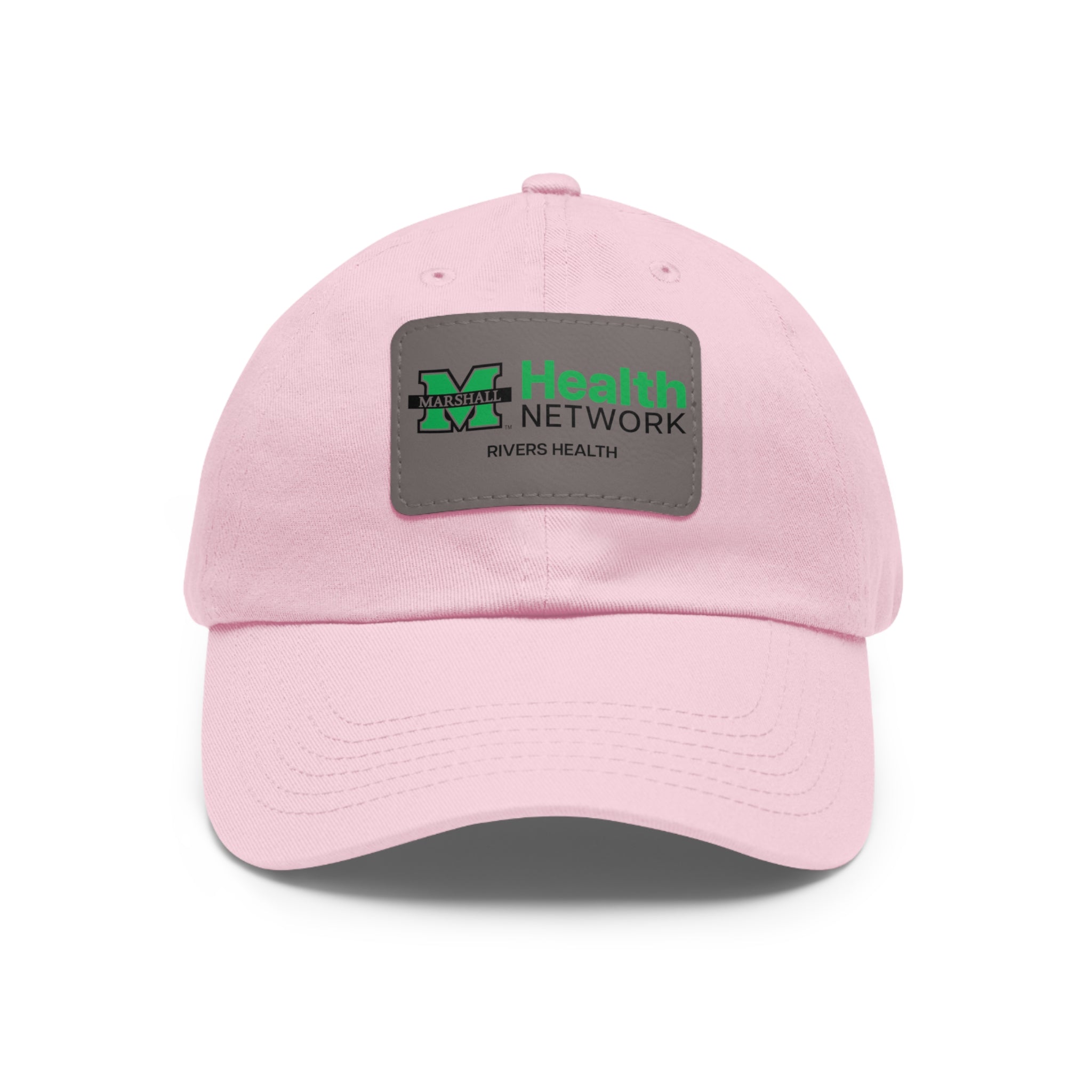 Marshall Health Network Rivers Health Laboratory Employee of the Month Dad Hat with Leather Patch