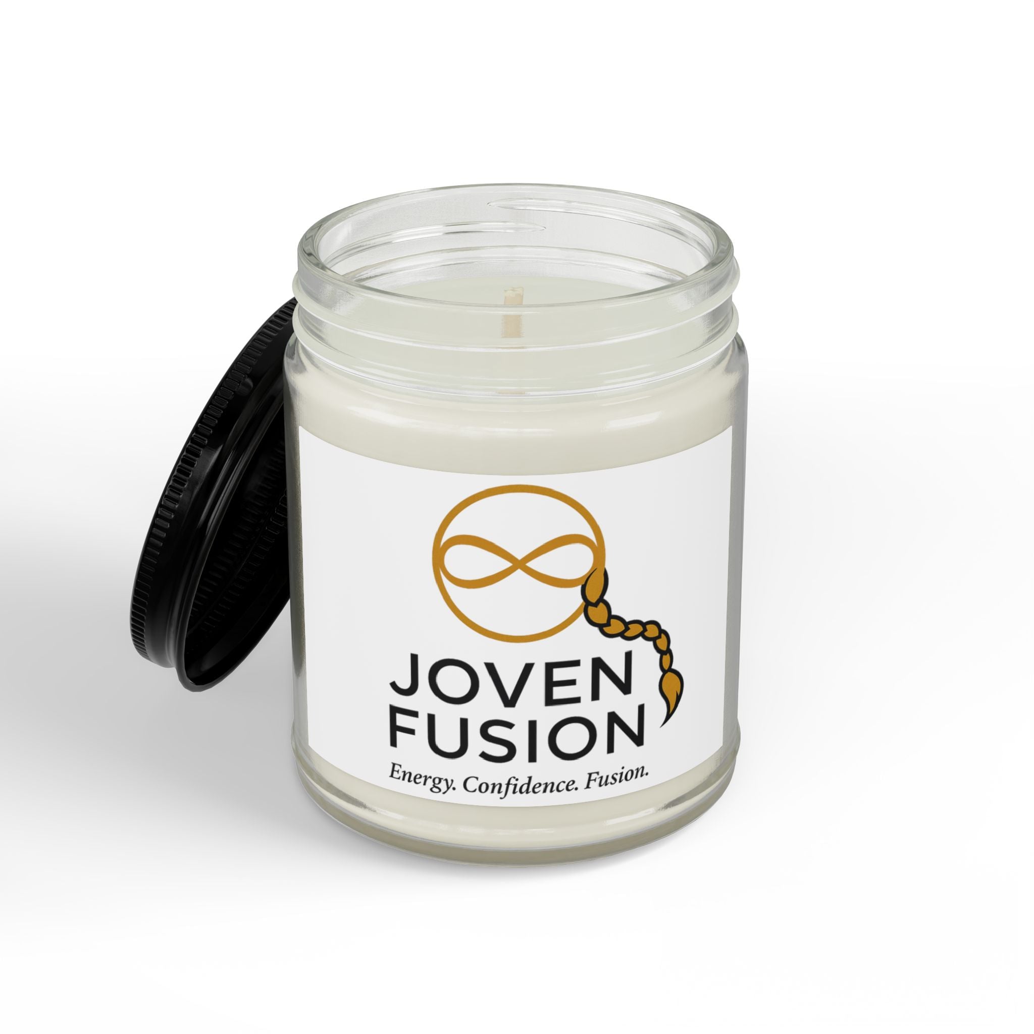 Joven Fusion™ Hand-Poured Soy Candle – Energy. Confidence. Fusion.
