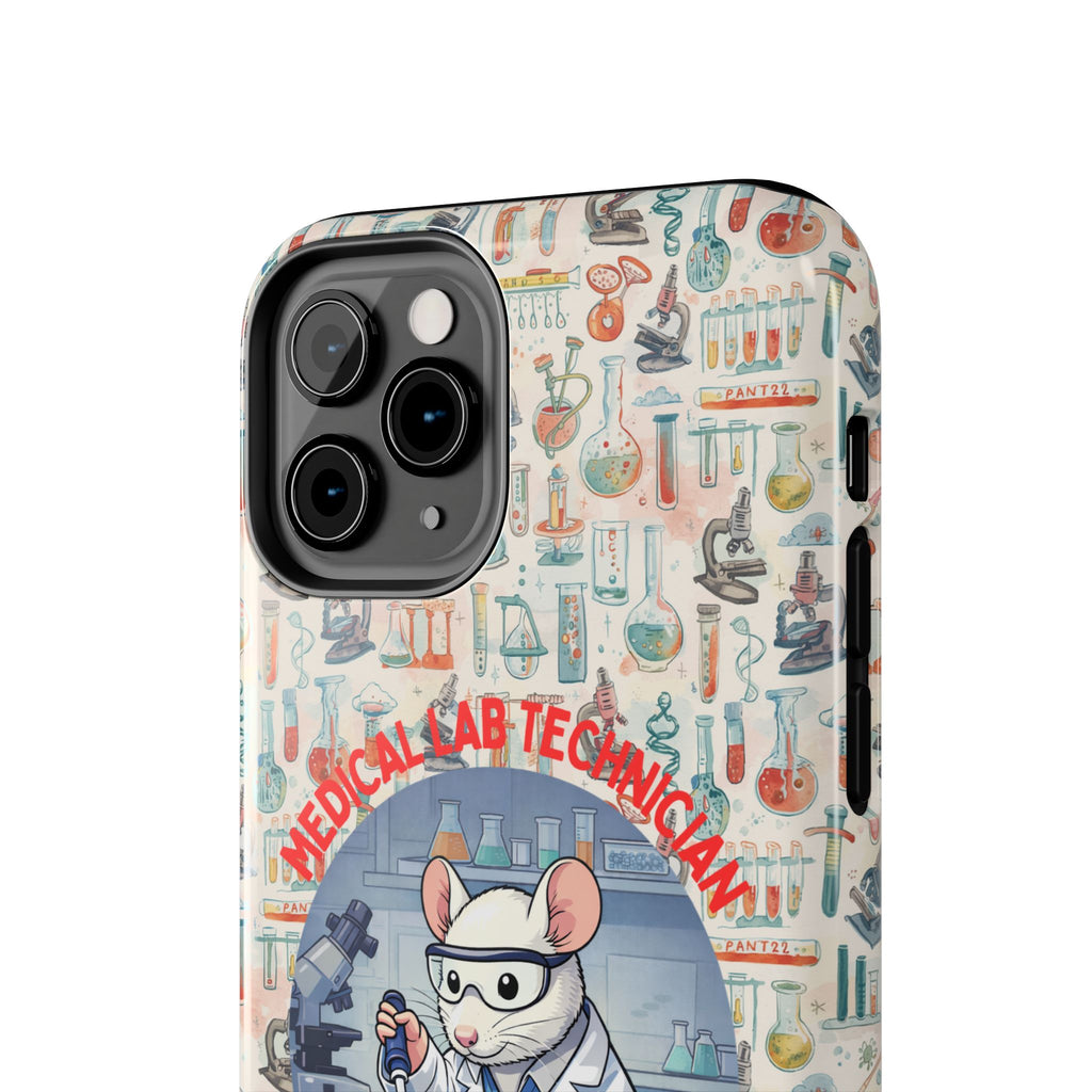 Medical Lab Technician Phone Case — "Lab Life" Cute Lab Mouse Design