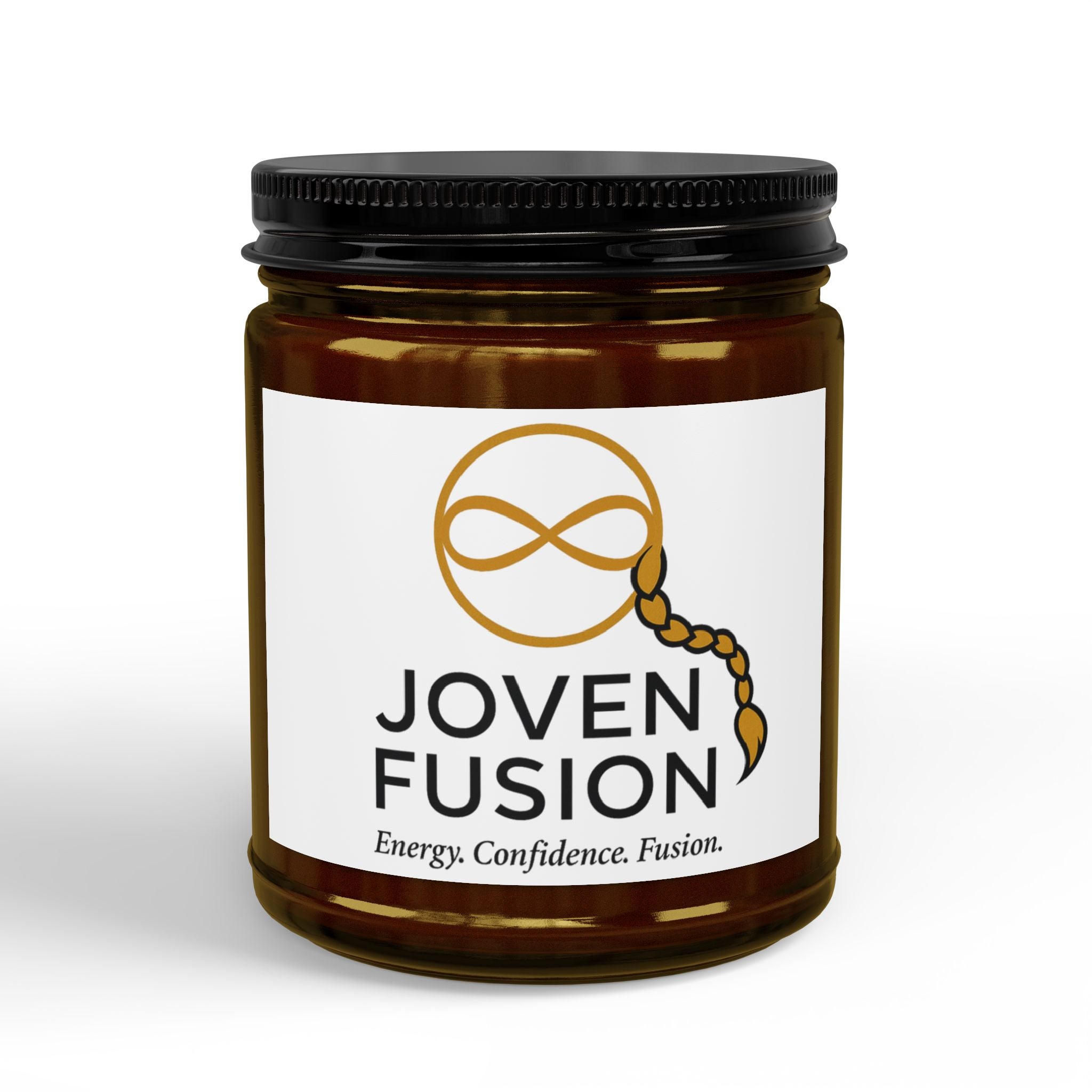 Joven Fusion™ Hand-Poured Soy Candle – Energy. Confidence. Fusion.