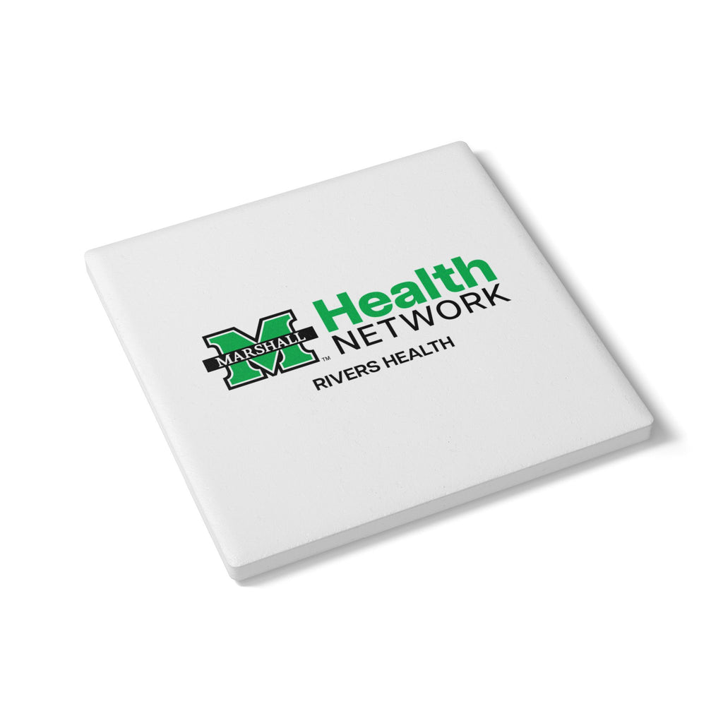 Marshall Health Network Rivers Health Laboratory Employee of the Month Ceramic Coaster