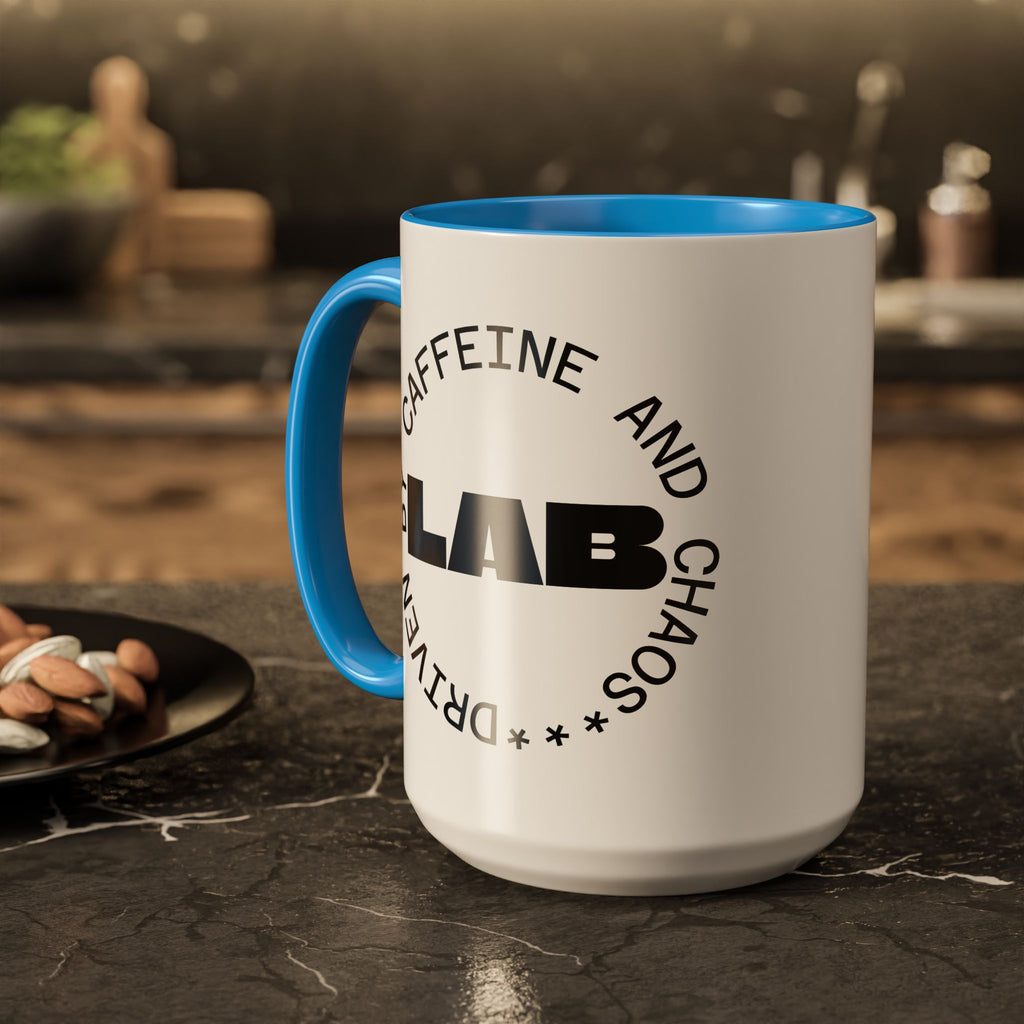 Microscope Coffee Mug — Cute Scientist Lab Drinkware (11oz & 15oz)