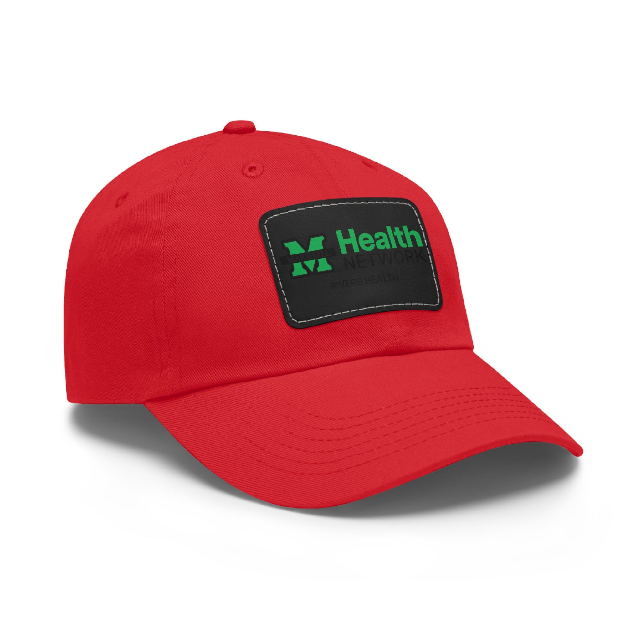 Marshall Health Network Rivers Health Laboratory Employee of the Month Dad Hat with Leather Patch