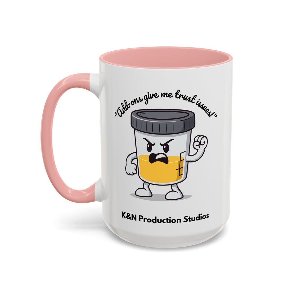 Max™ Double-Sided Specimen Cup Mug – “Add-Ons” Lab Humor by Lab Legends™