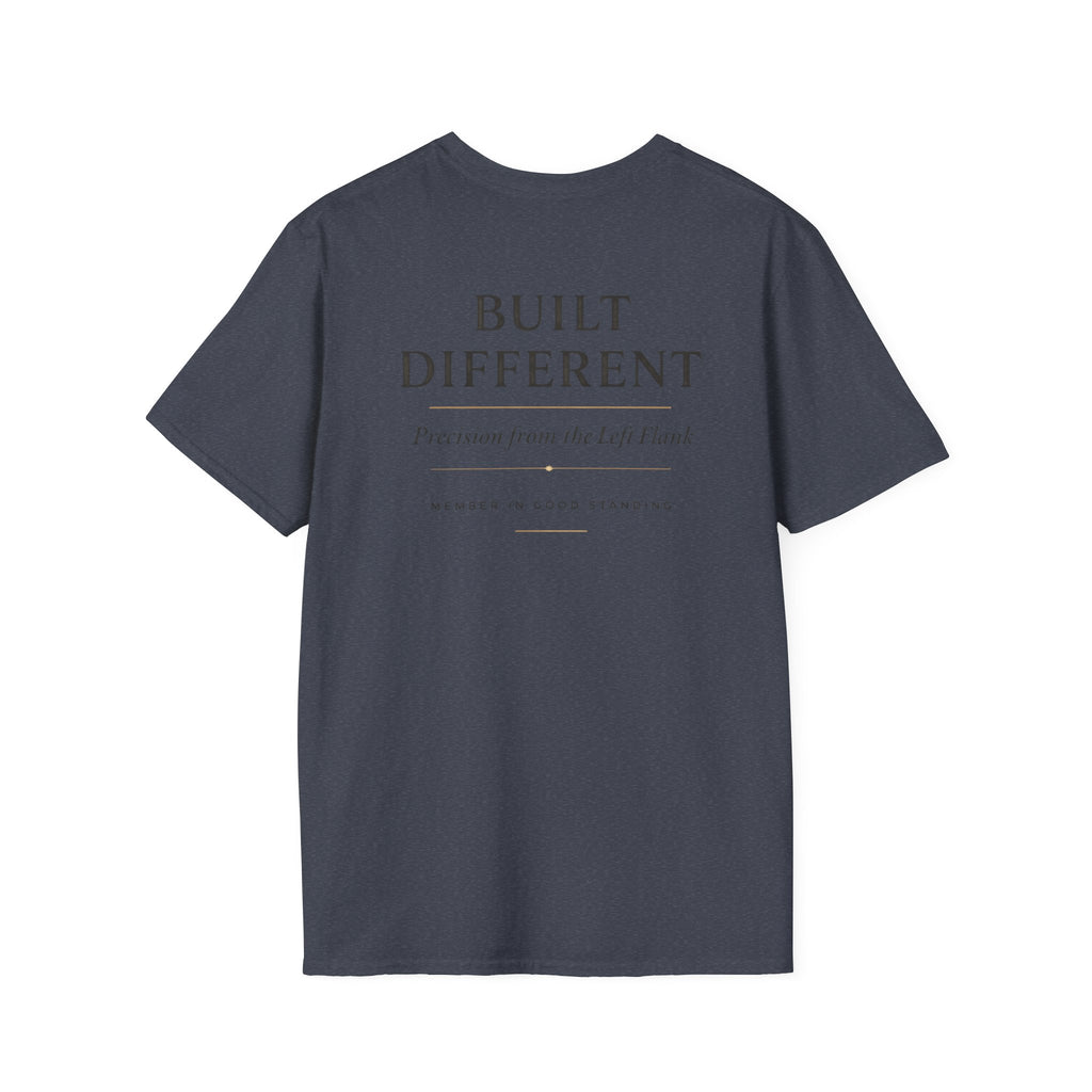 Southpaw Society “Built Different” T-Shirt — Left-Handed 10% Founding Edition Graphic Tee