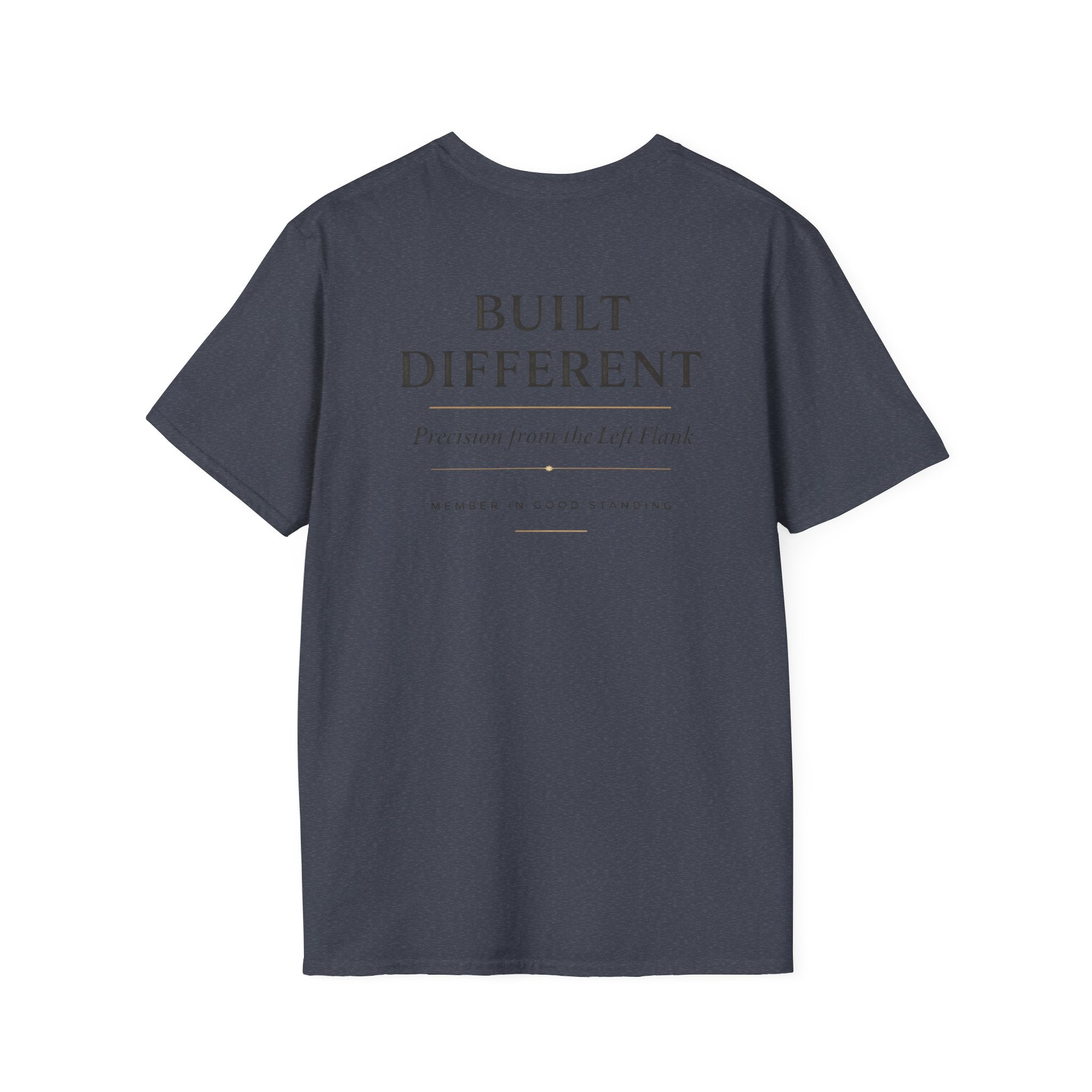 Southpaw Society “Built Different” T-Shirt — Left-Handed 10% Founding Edition Graphic Tee
