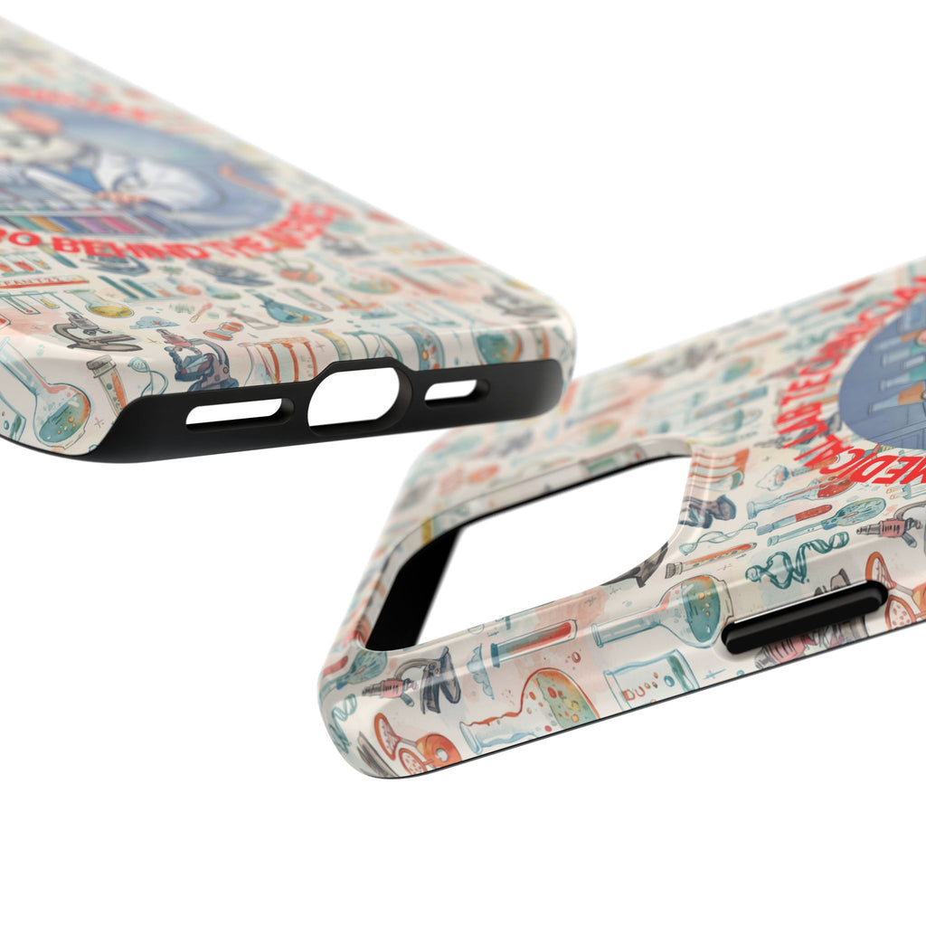 Medical Lab Technician Phone Case — "Lab Life" Cute Lab Mouse Design
