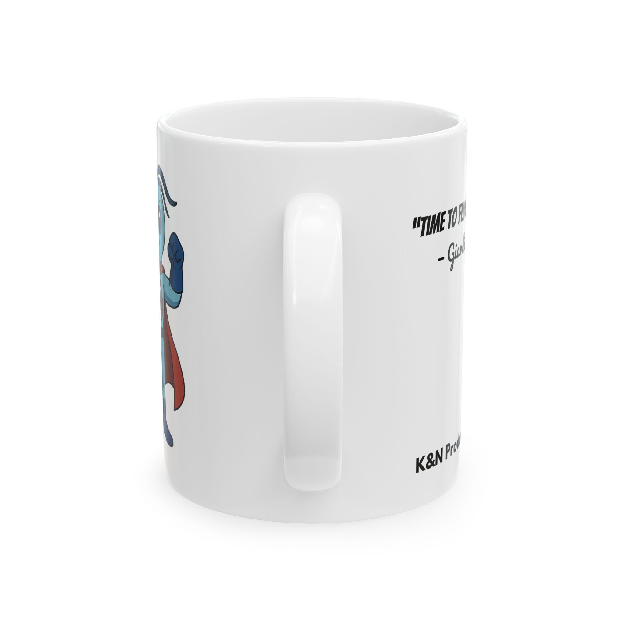 Giardia George™ – "Time to Flush Out the Foe" Mug