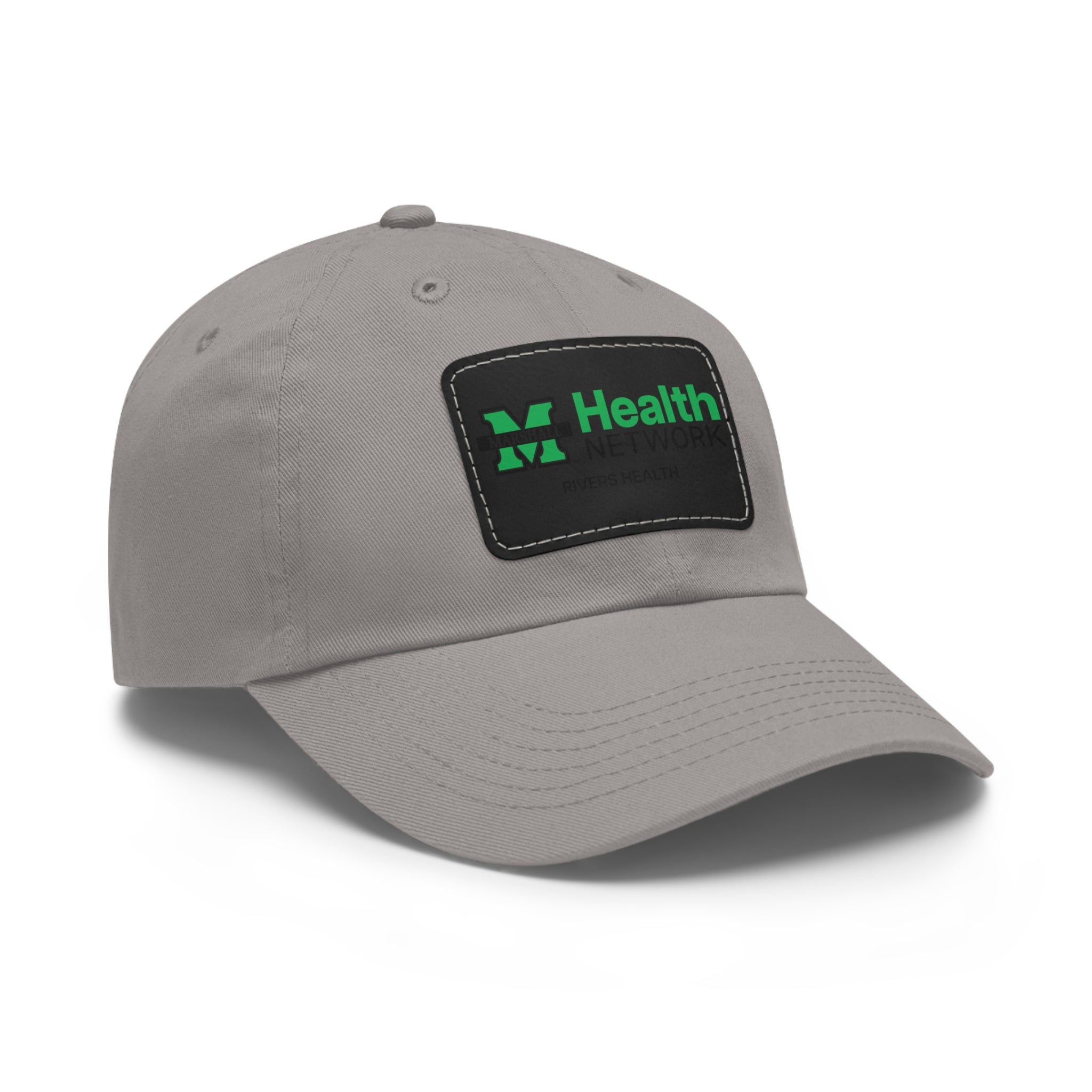 Marshall Health Network Rivers Health Laboratory Employee of the Month Dad Hat with Leather Patch
