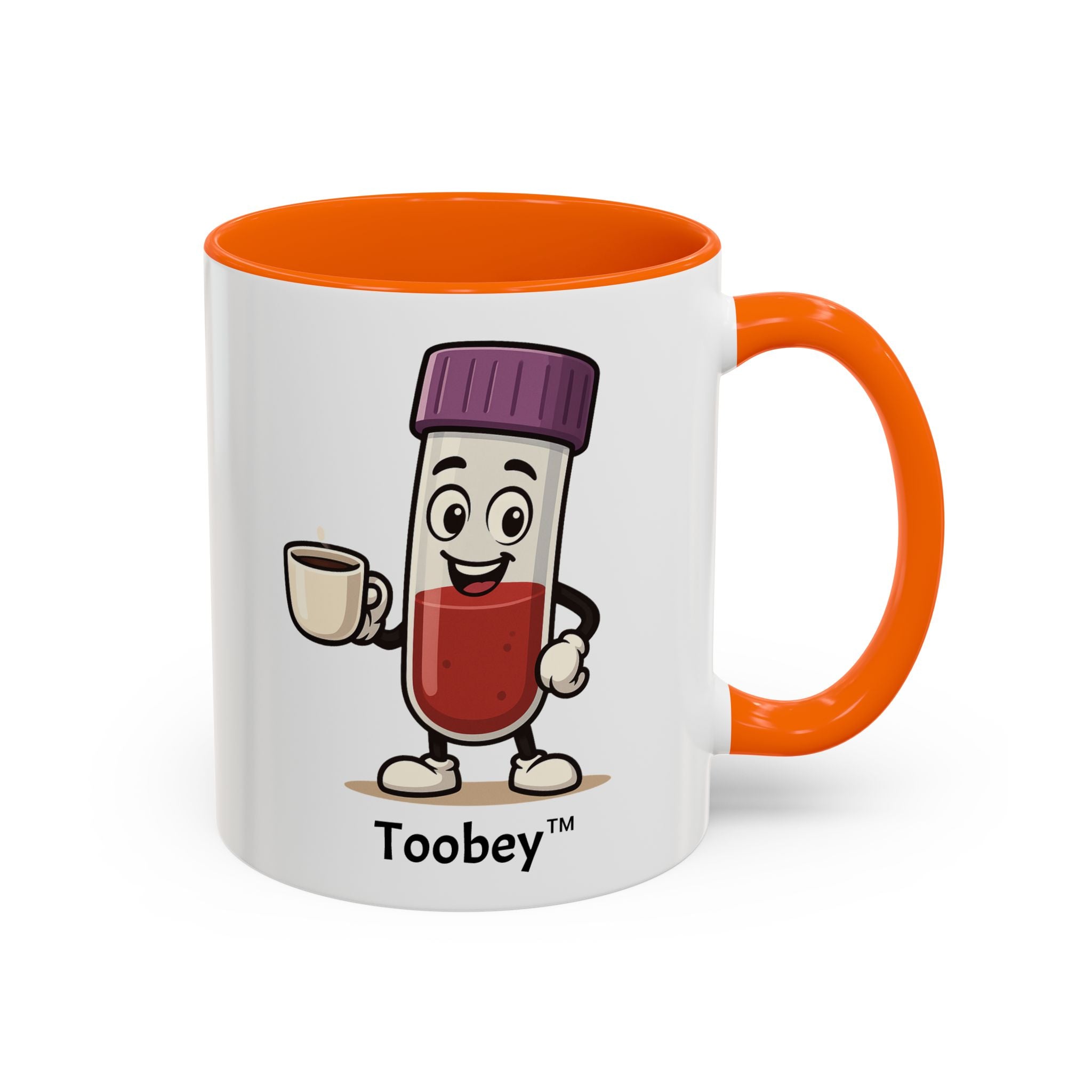 Toobey™ “Here for the Results and Drama” Mug – Customizable Lab Humor Cup by K&N Production Studios