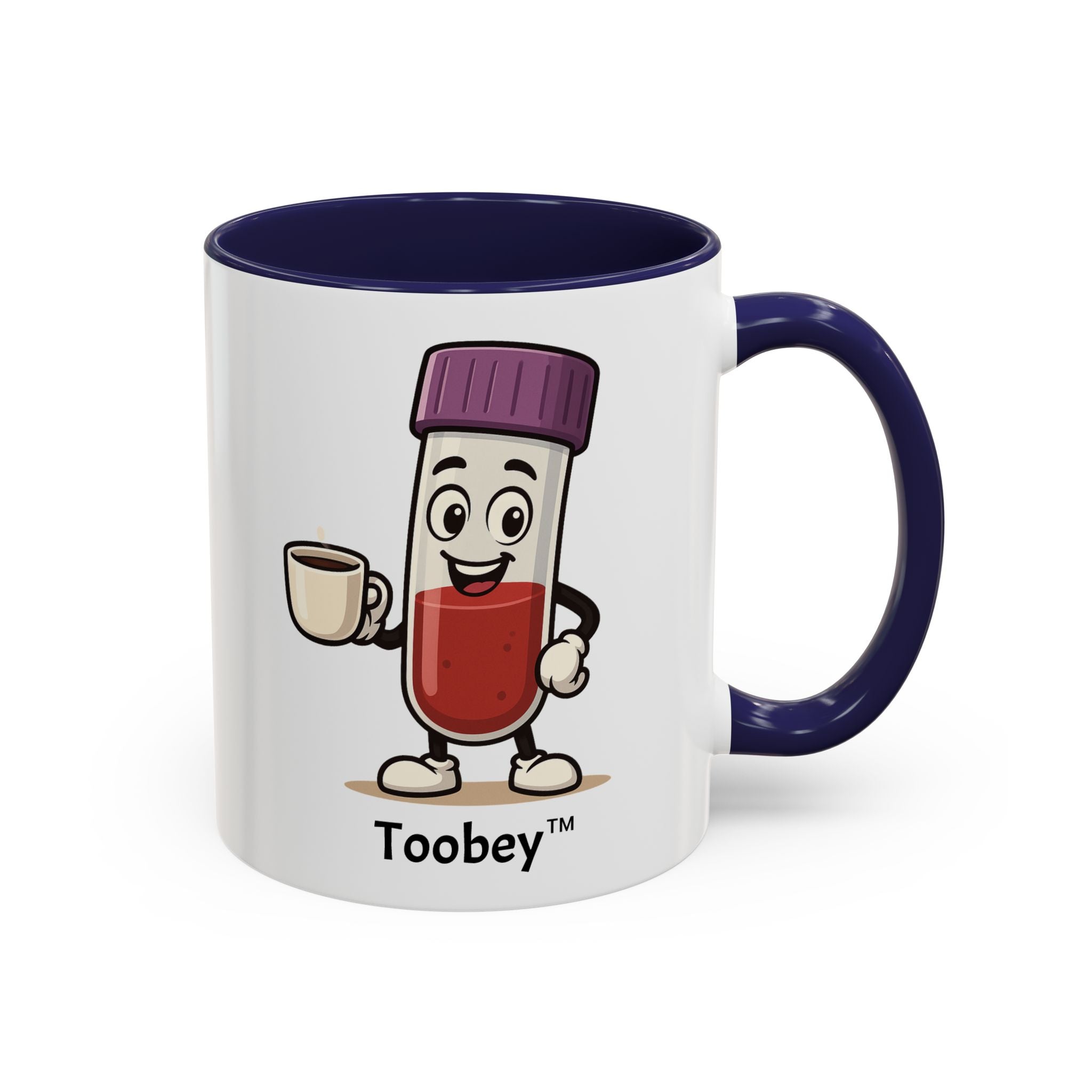 Toobey™ “Here for the Results and Drama” Mug – Customizable Lab Humor Cup by K&N Production Studios