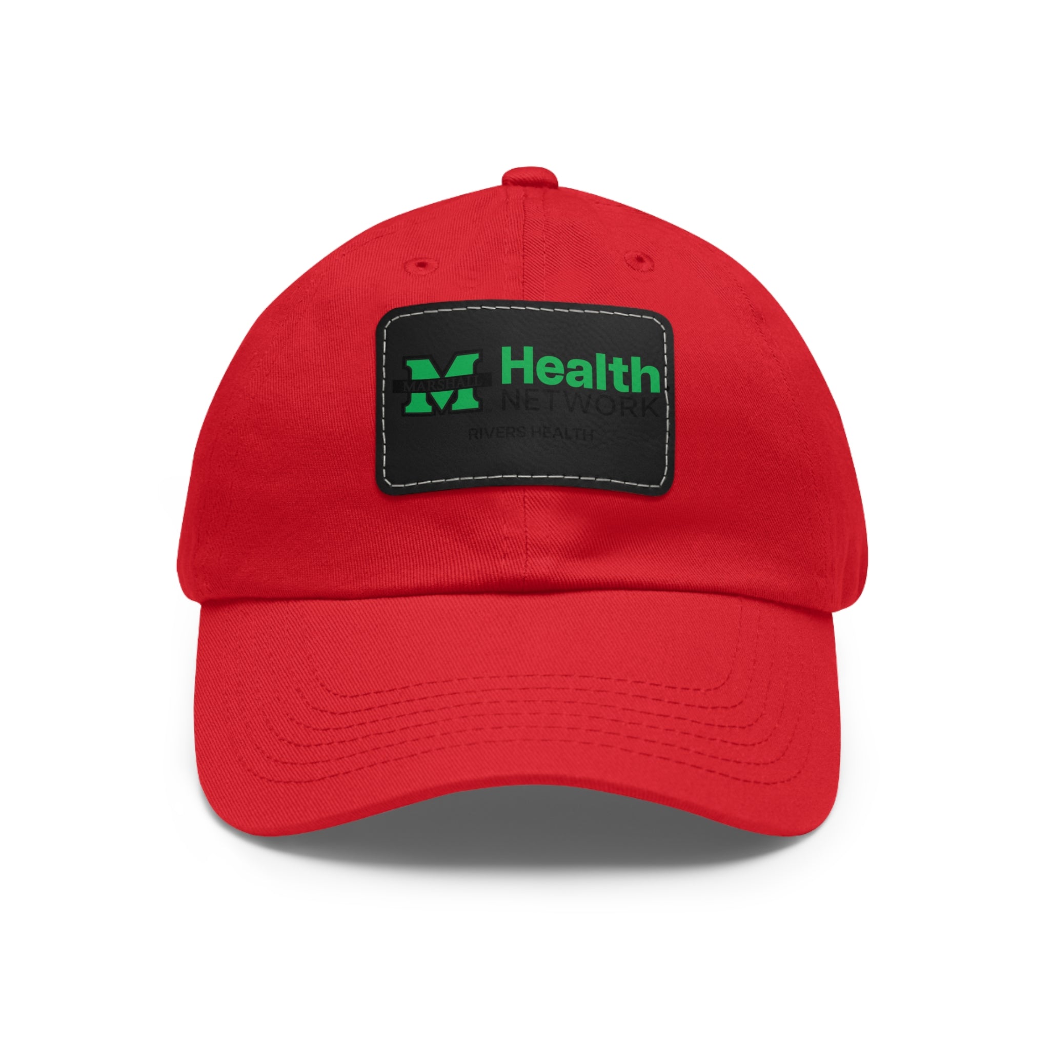 Marshall Health Network Rivers Health Laboratory Employee of the Month Dad Hat with Leather Patch