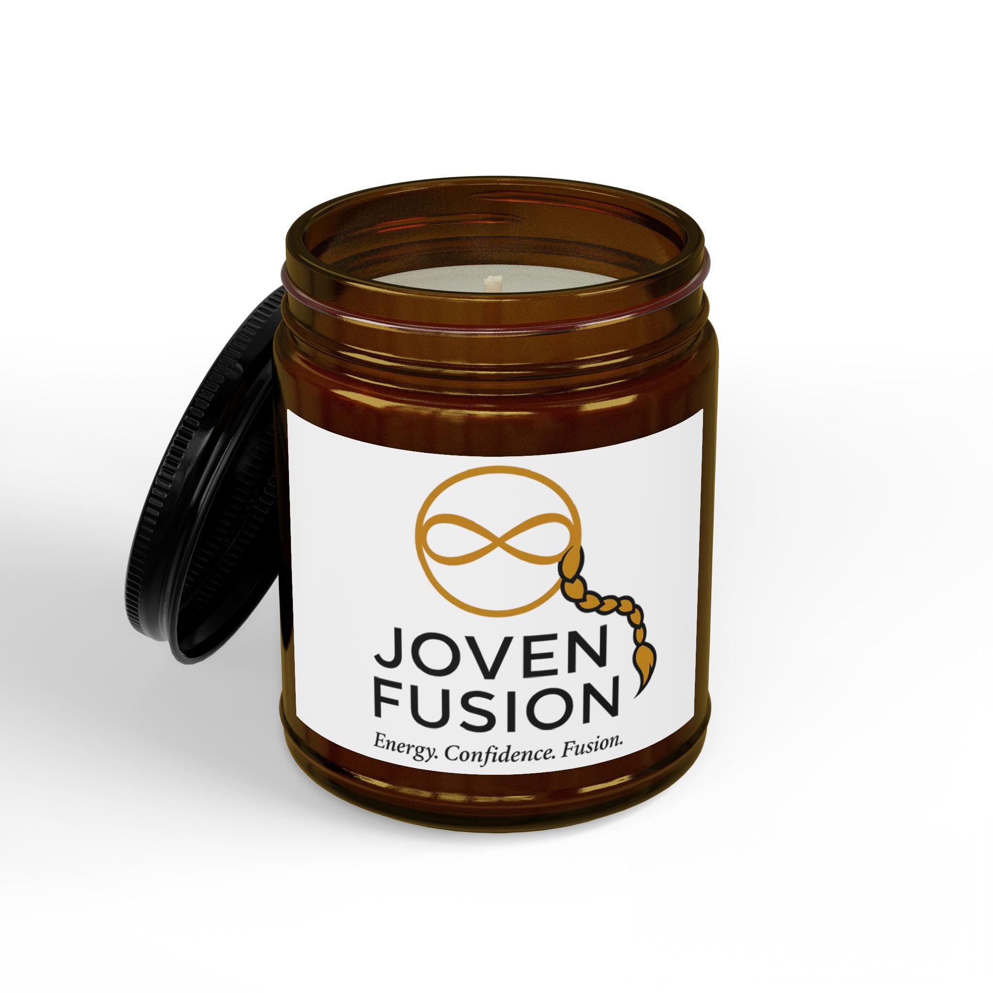 Joven Fusion™ Hand-Poured Soy Candle – Energy. Confidence. Fusion.