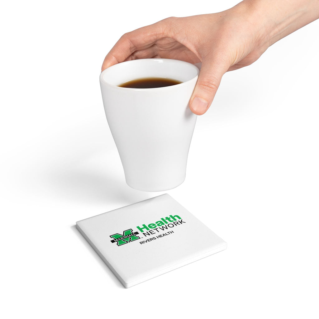 Marshall Health Network Rivers Health Laboratory Employee of the Month Ceramic Coaster