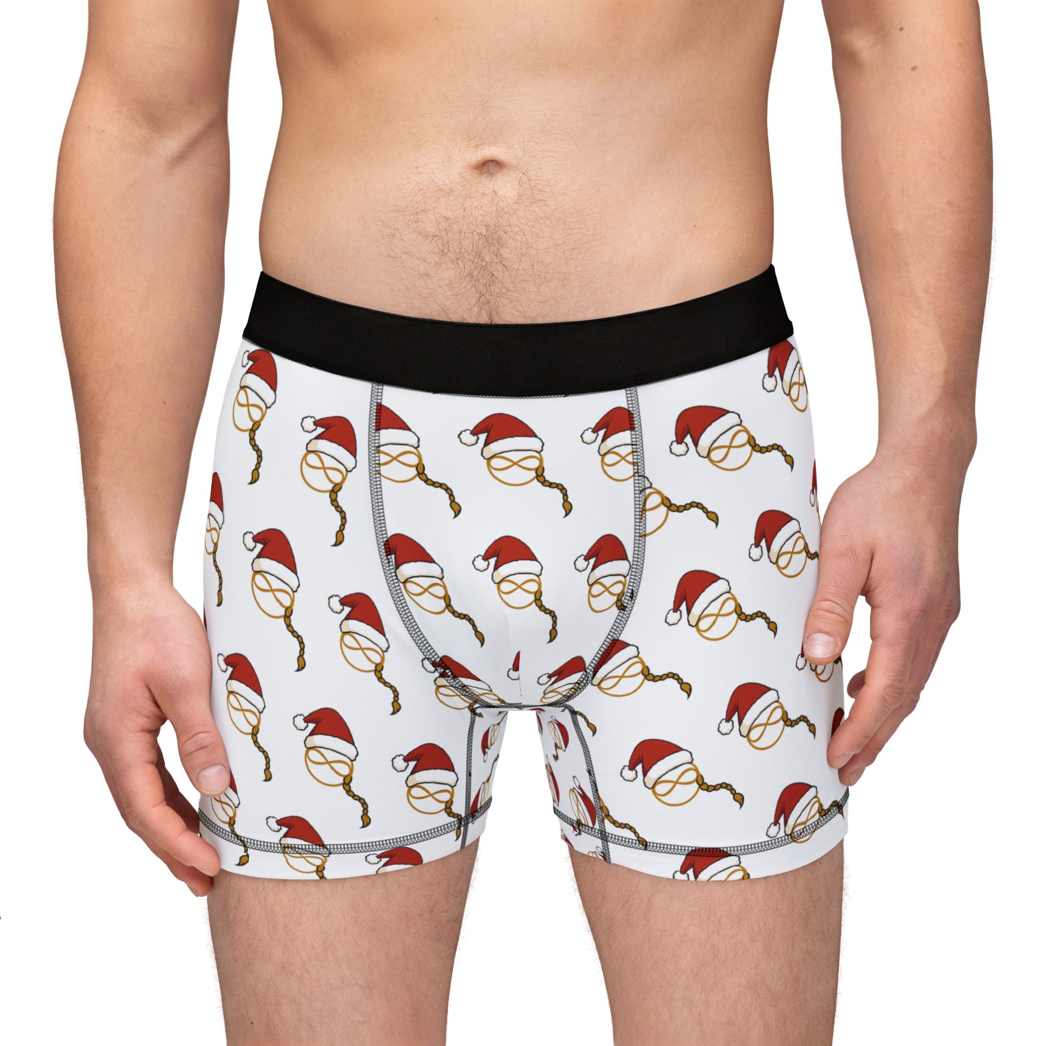 Joven Fusion™ Men's Boxer Briefs – Santa Infinity Holiday Edition