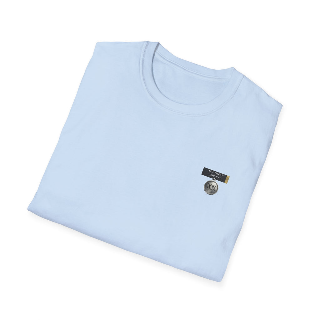 Southpaw Society “Built Different” T-Shirt — Left-Handed 10% Founding Edition Graphic Tee